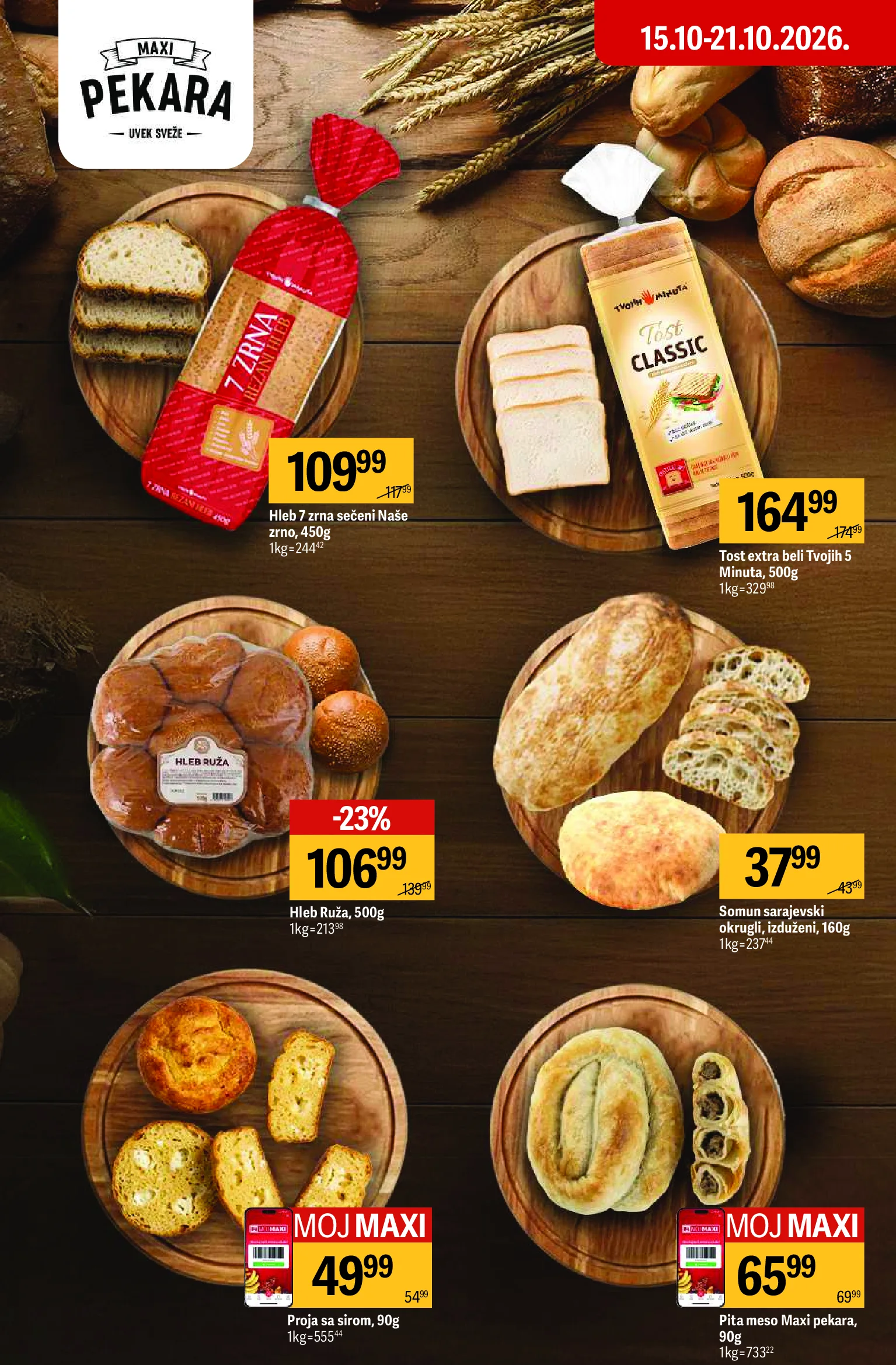 Maxi katalog akcija strana 11 – važi od 15.10. do 4.11.2026.