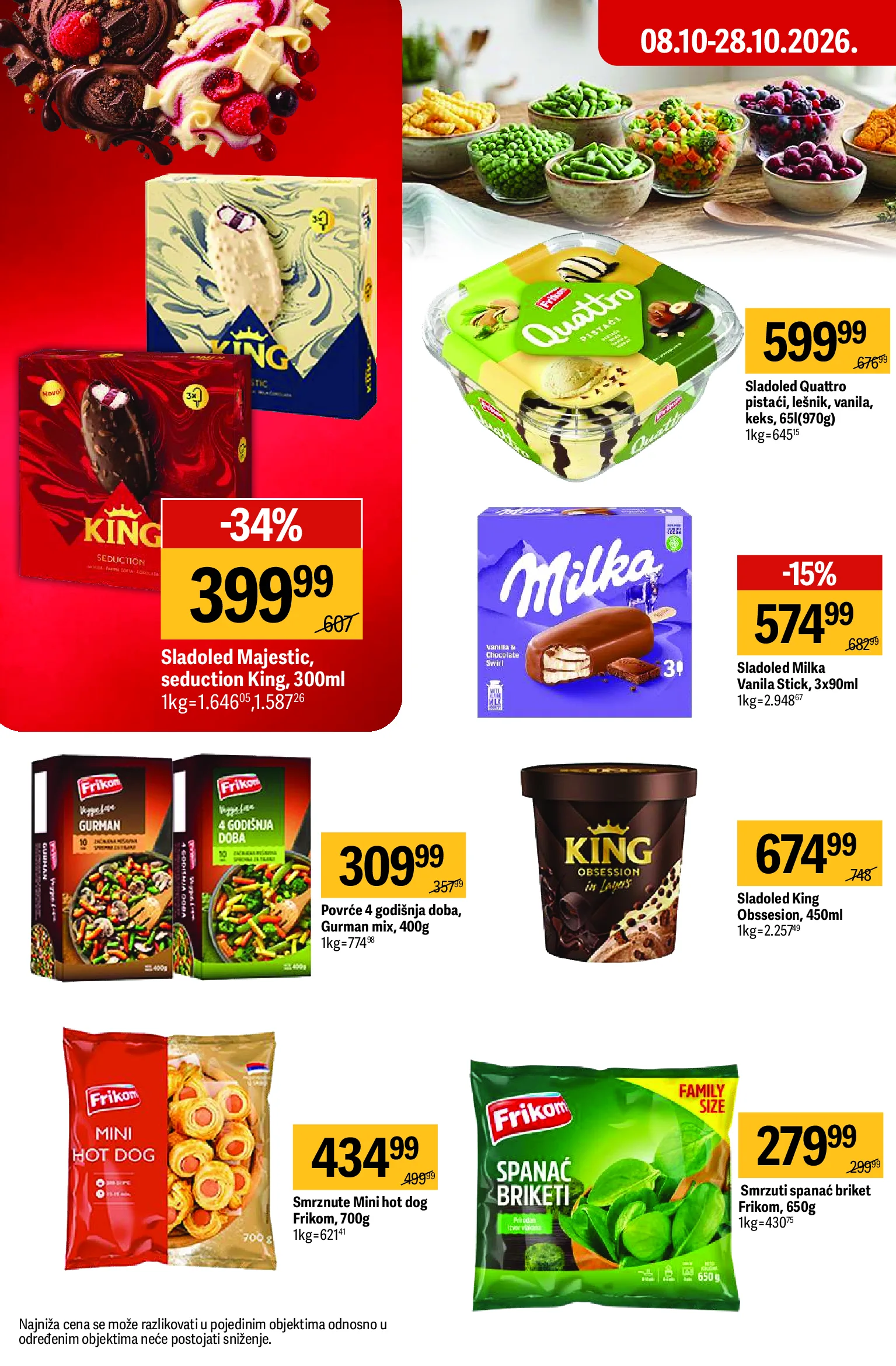 Maxi katalog akcija strana 21 – važi od 8.10. do 28.10.2026.