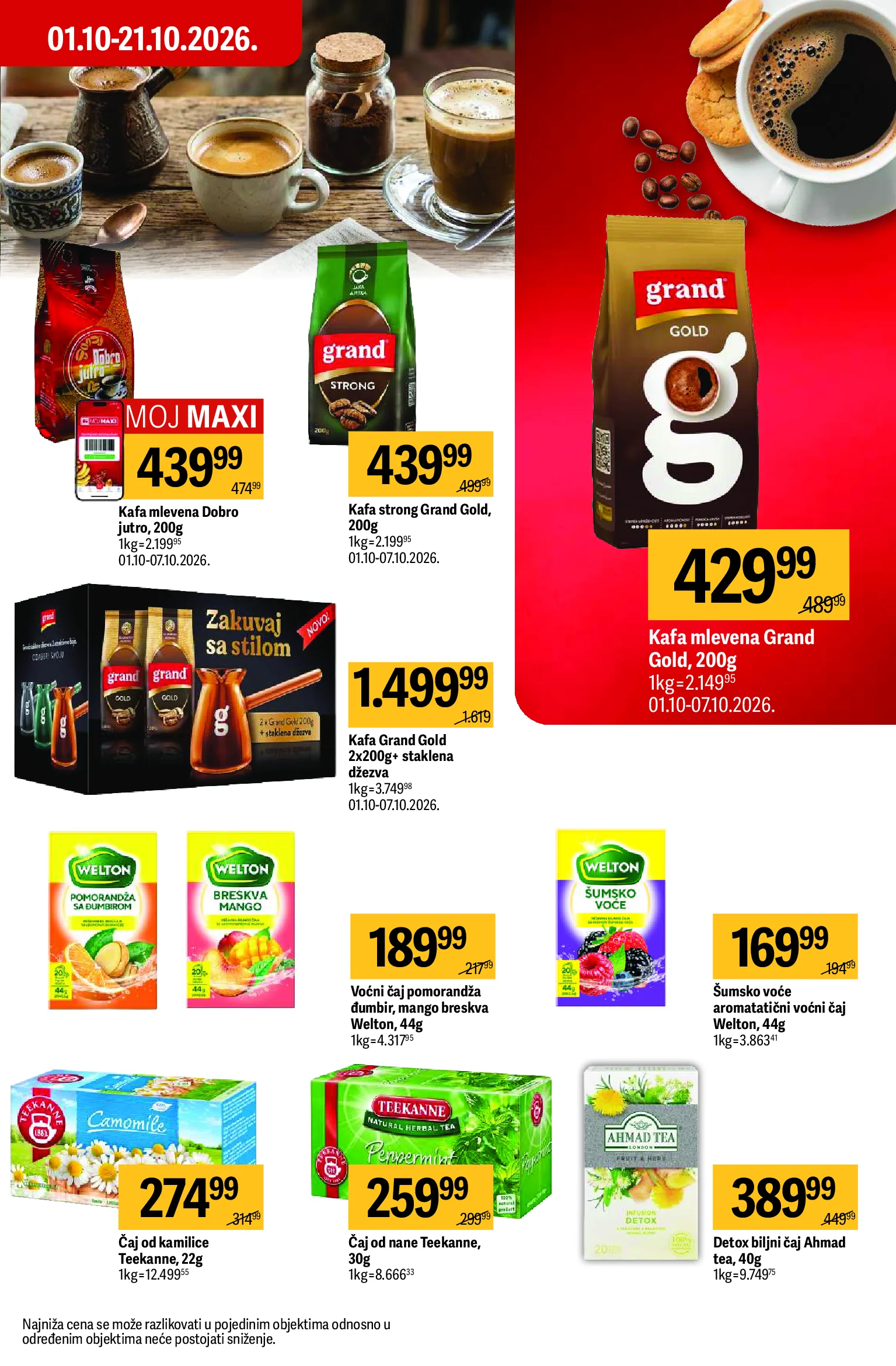Maxi katalog akcija strana 30 – važi od 8.10. do 28.10.2026.