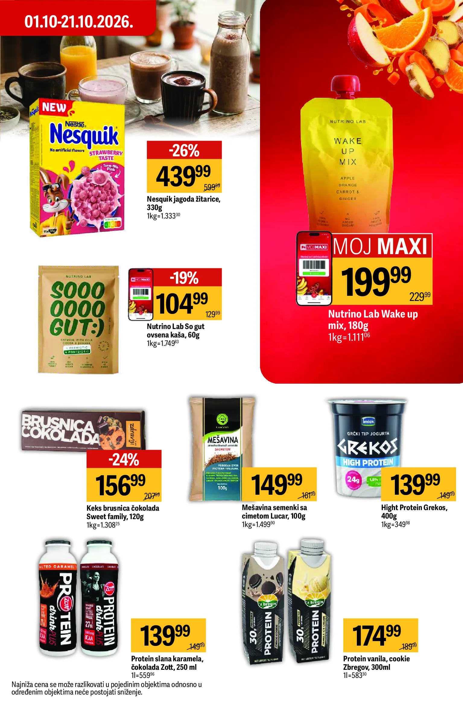 Maxi katalog akcija strana 34 – važi od 8.10. do 28.10.2026.