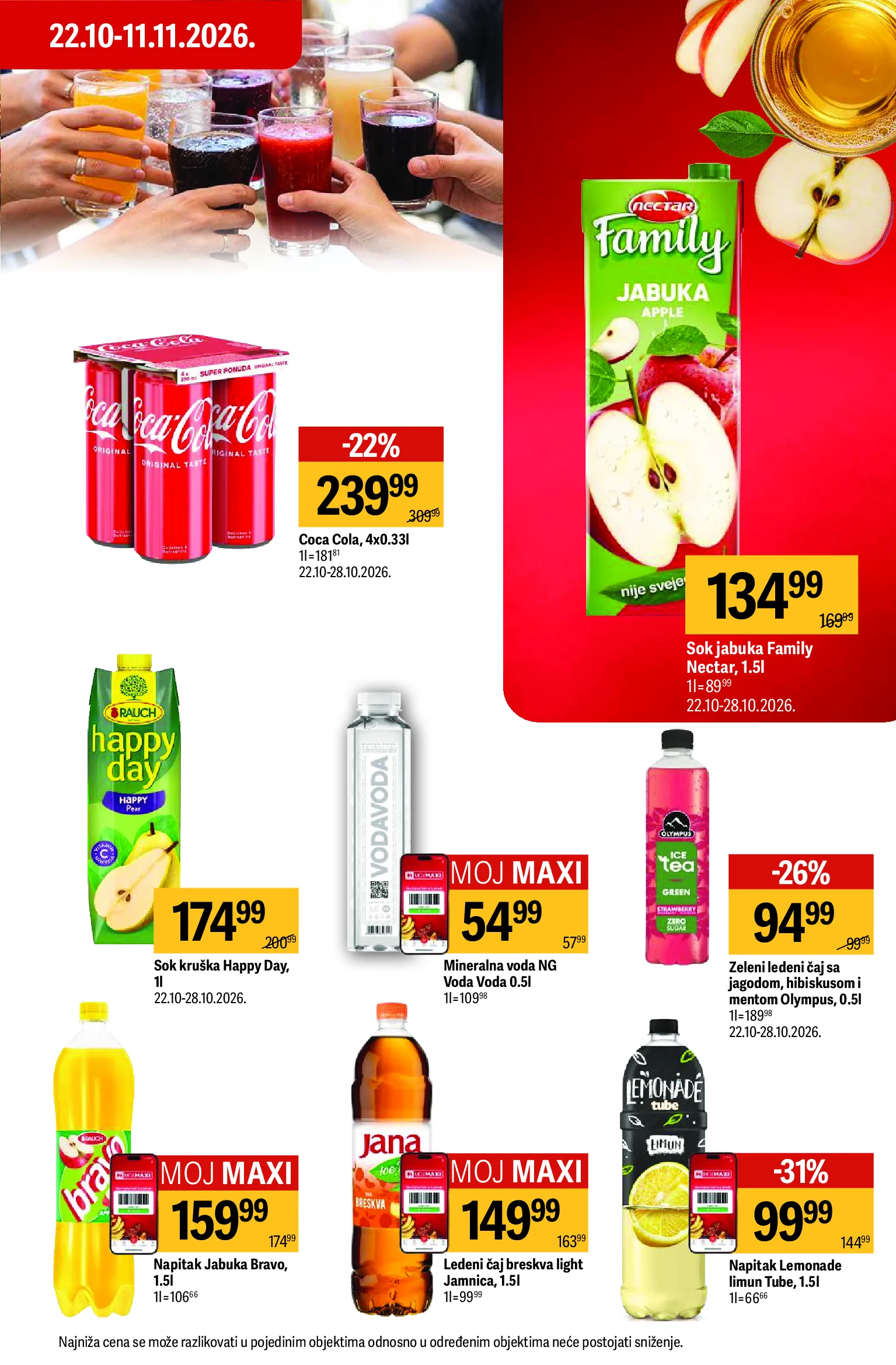 Maxi katalog akcija strana 39 – važi od 22.10. do 11.11.2026.