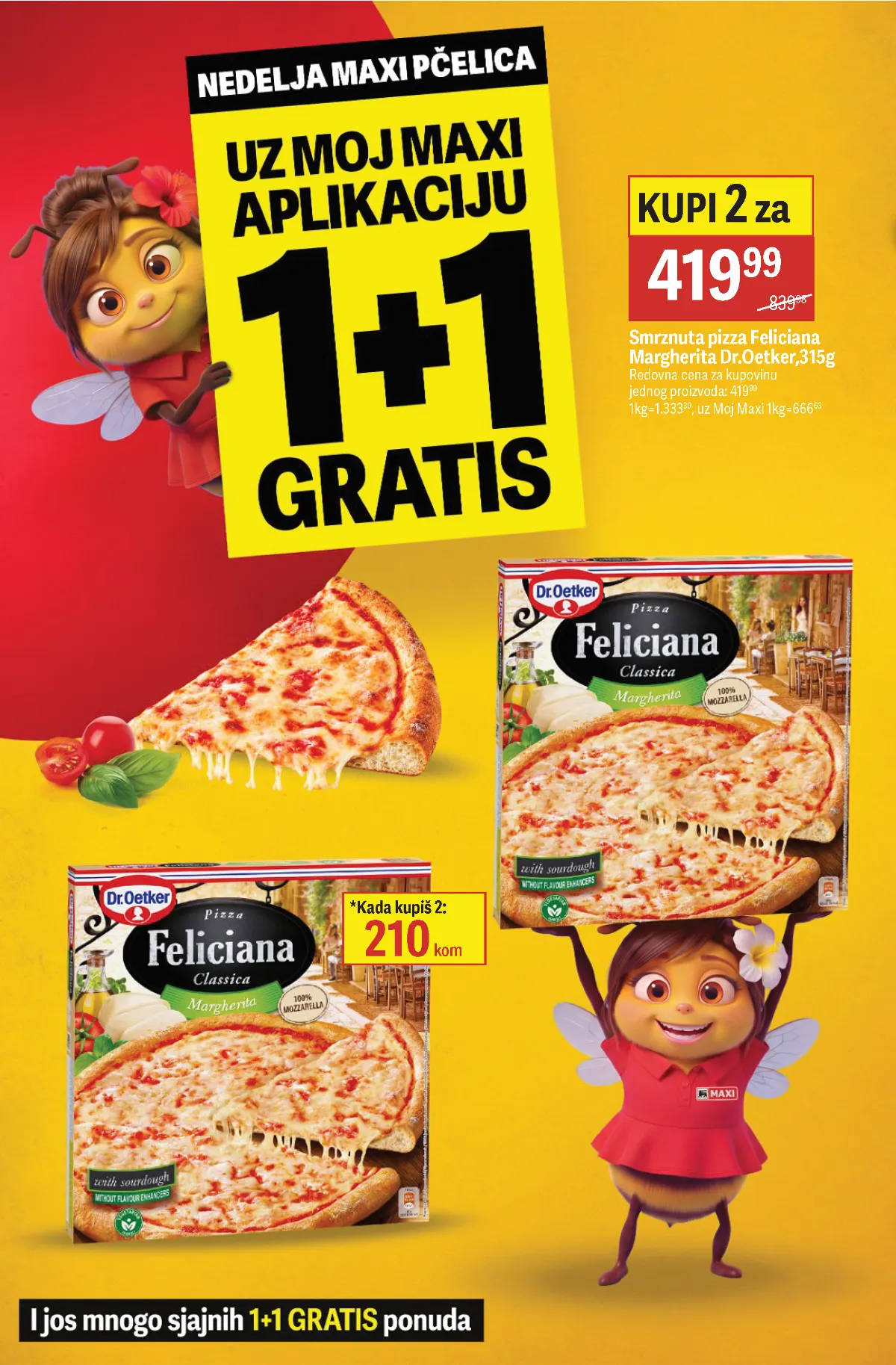 Maxi katalog akcija strana 4 – važi od 1.10. do 7.10.2026.