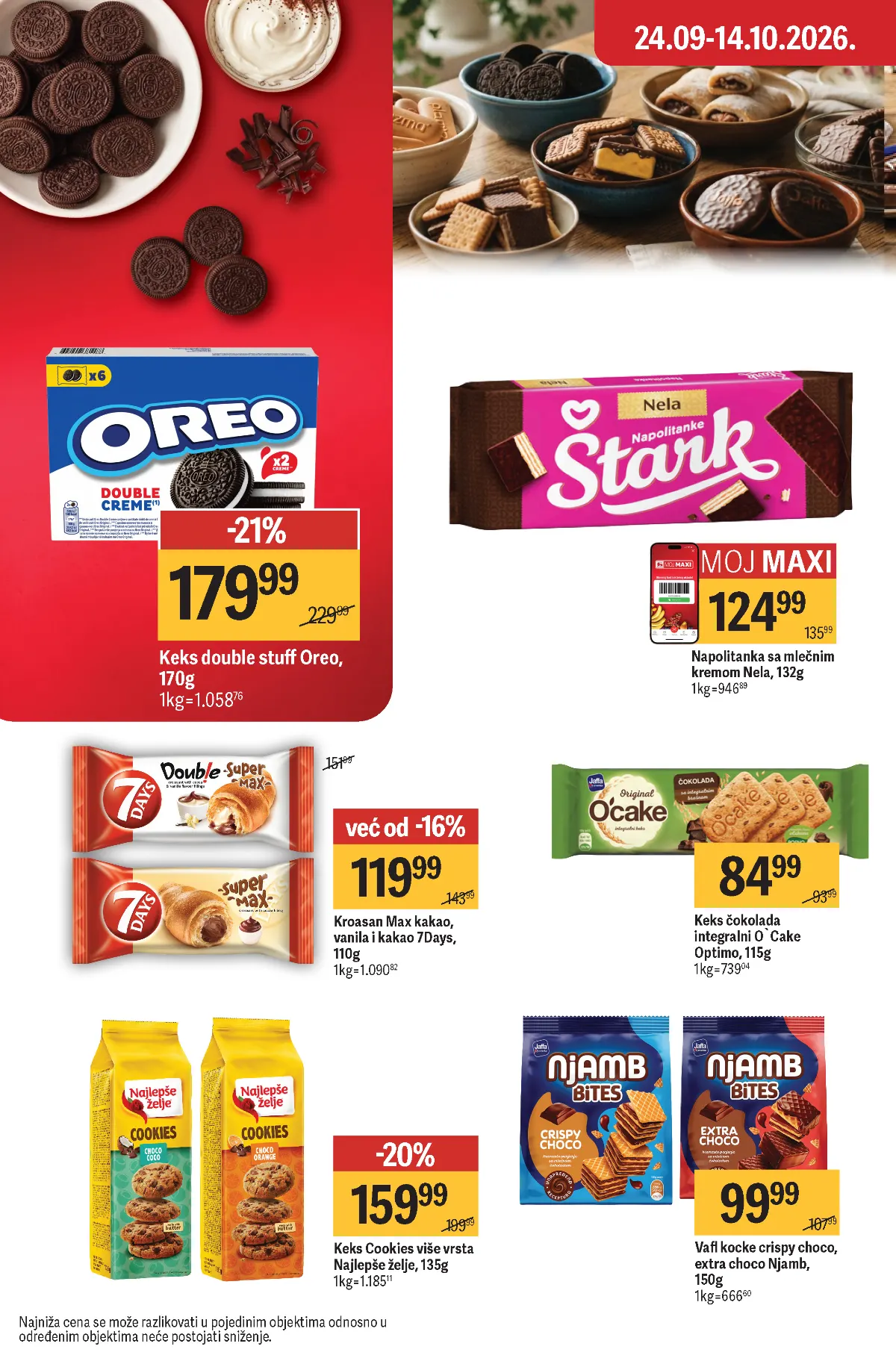 Maxi katalog akcija strana 40 – važi od 1.10. do 7.10.2026.