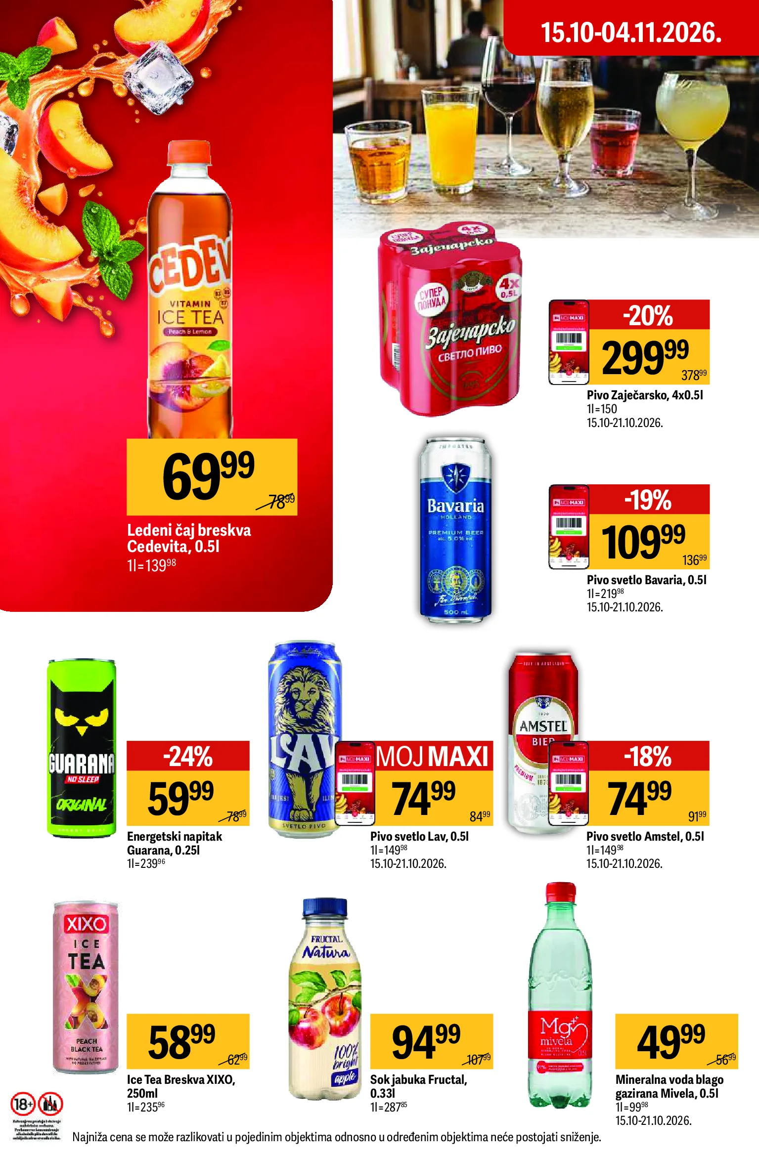 Maxi katalog akcija strana 40 – važi od 22.10. do 11.11.2026.