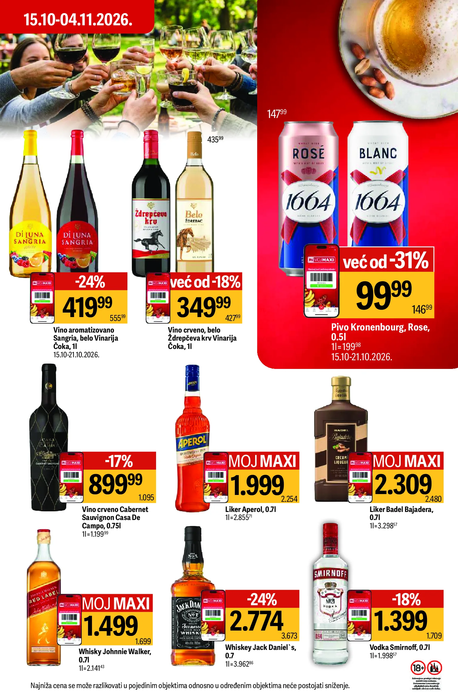 Maxi katalog akcija strana 42 – važi od 22.10. do 11.11.2026.