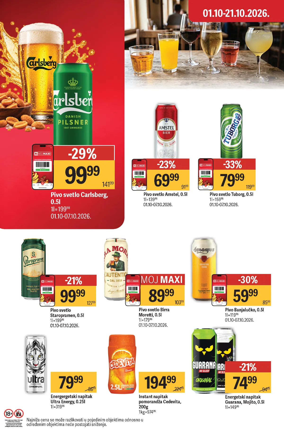 Maxi katalog akcija strana 45 – važi od 1.10. do 7.10.2026.