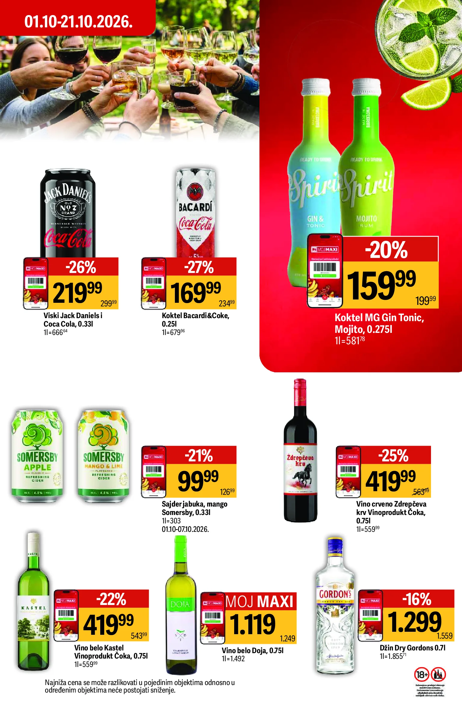 Maxi katalog akcija strana 48 – važi od 8.10. do 28.10.2026.