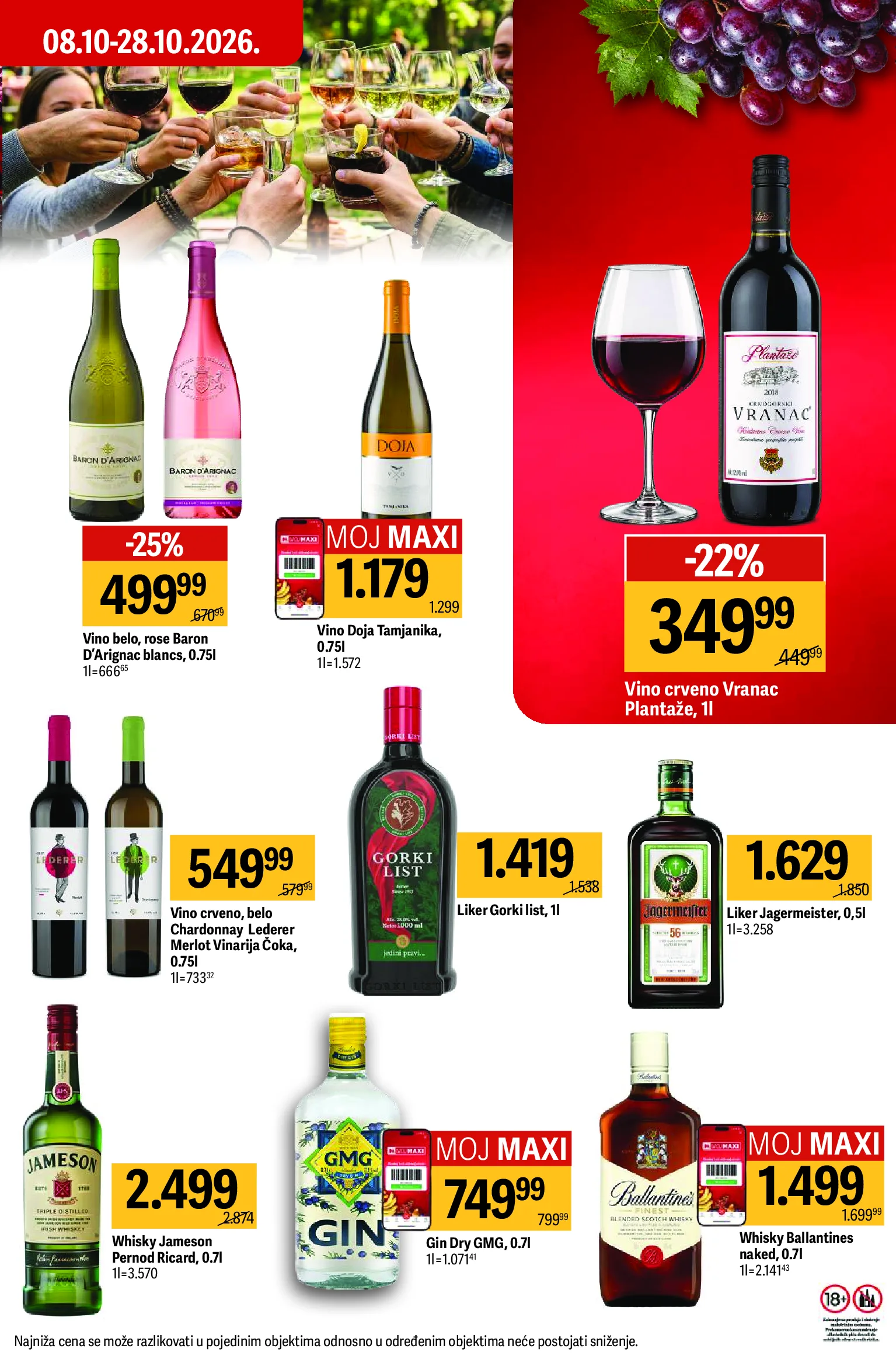 Maxi katalog akcija strana 49 – važi od 8.10. do 28.10.2026.