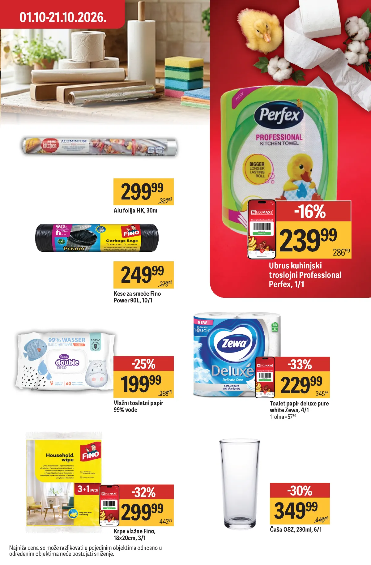 Maxi katalog akcija strana 55 – važi od 1.10. do 7.10.2026.