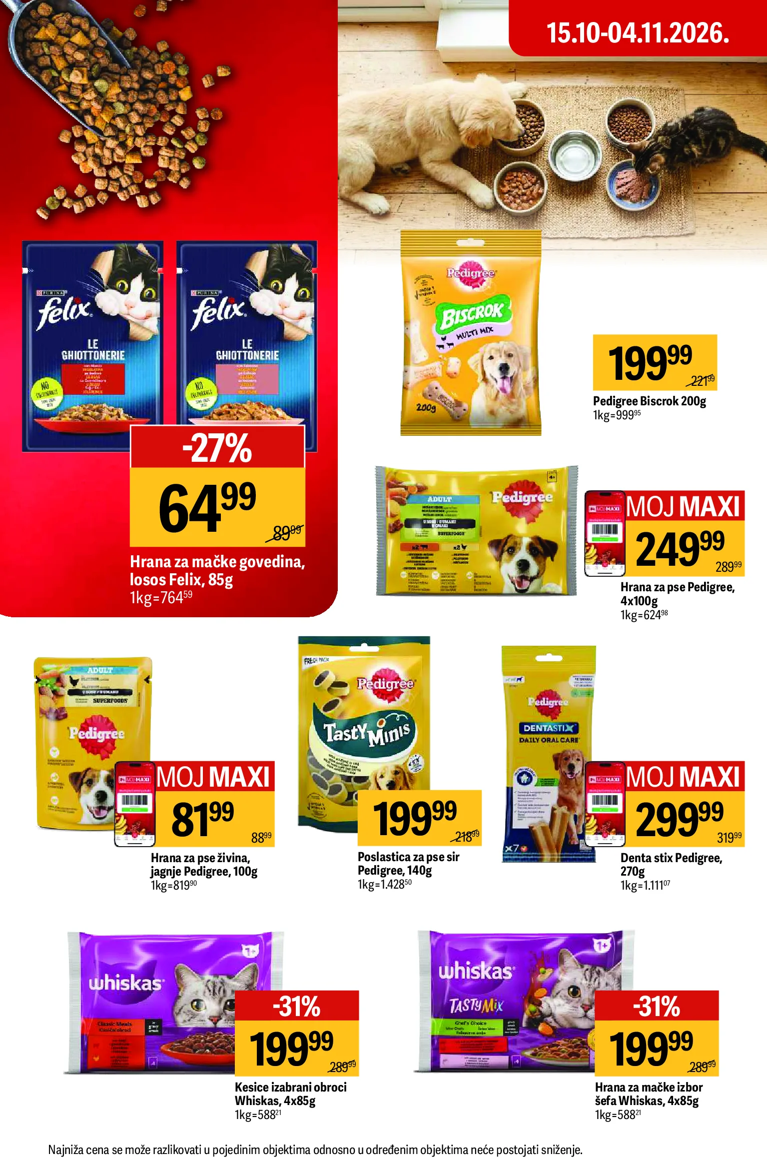 Maxi katalog akcija strana 56 – važi od 15.10. do 4.11.2026.