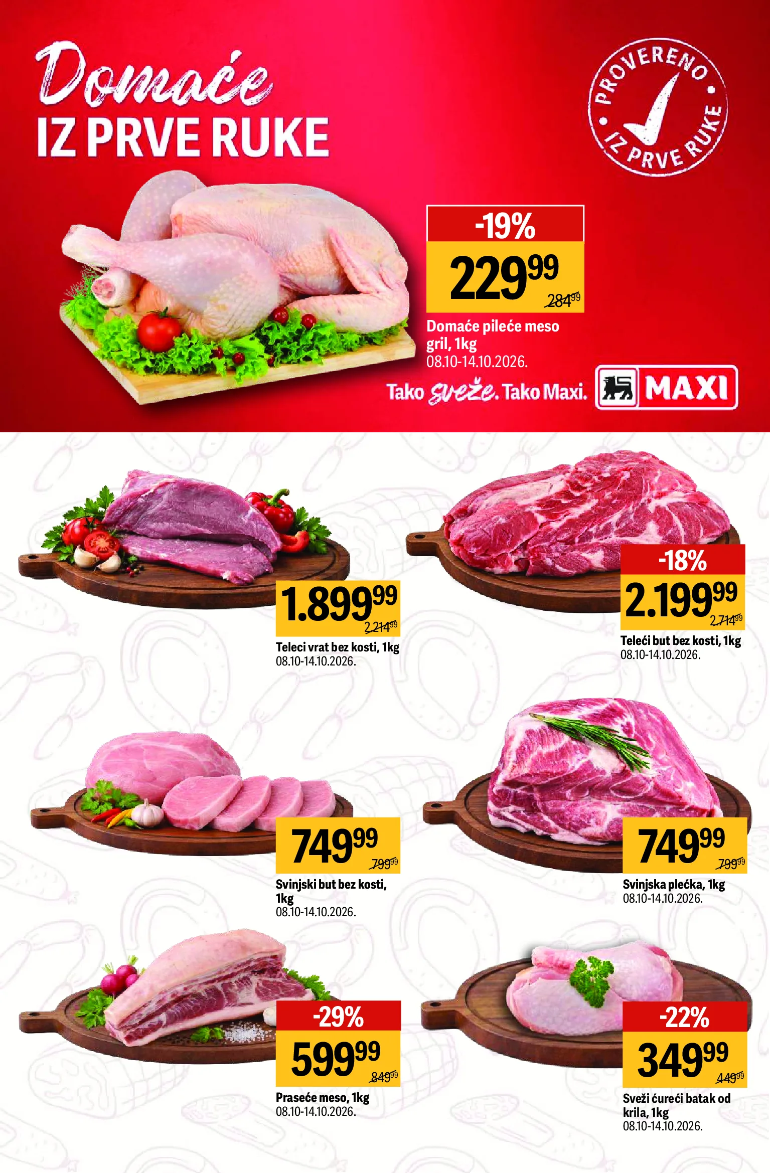 Maxi katalog akcija strana 9 – važi od 8.10. do 28.10.2026.