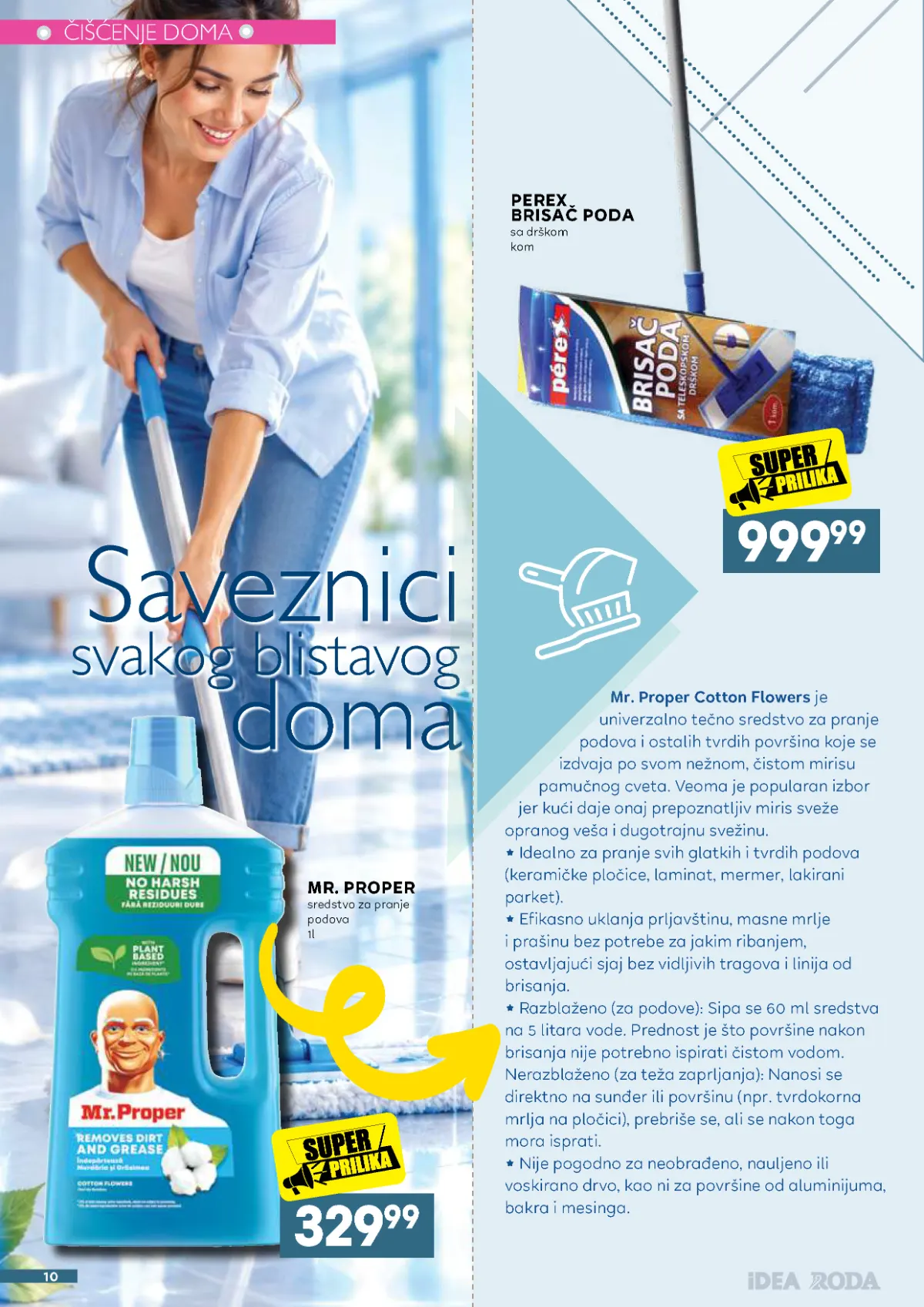 Mercator katalog akcija strana 10 – važi od 26.10. do 21.11.2026.