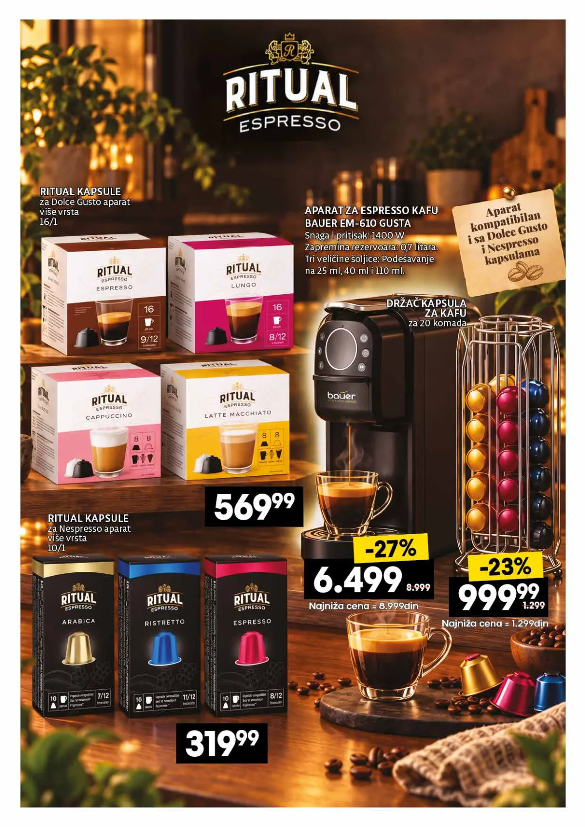 Mercator katalog akcija strana 13 – važi od 26.10. do 22.11.2026.