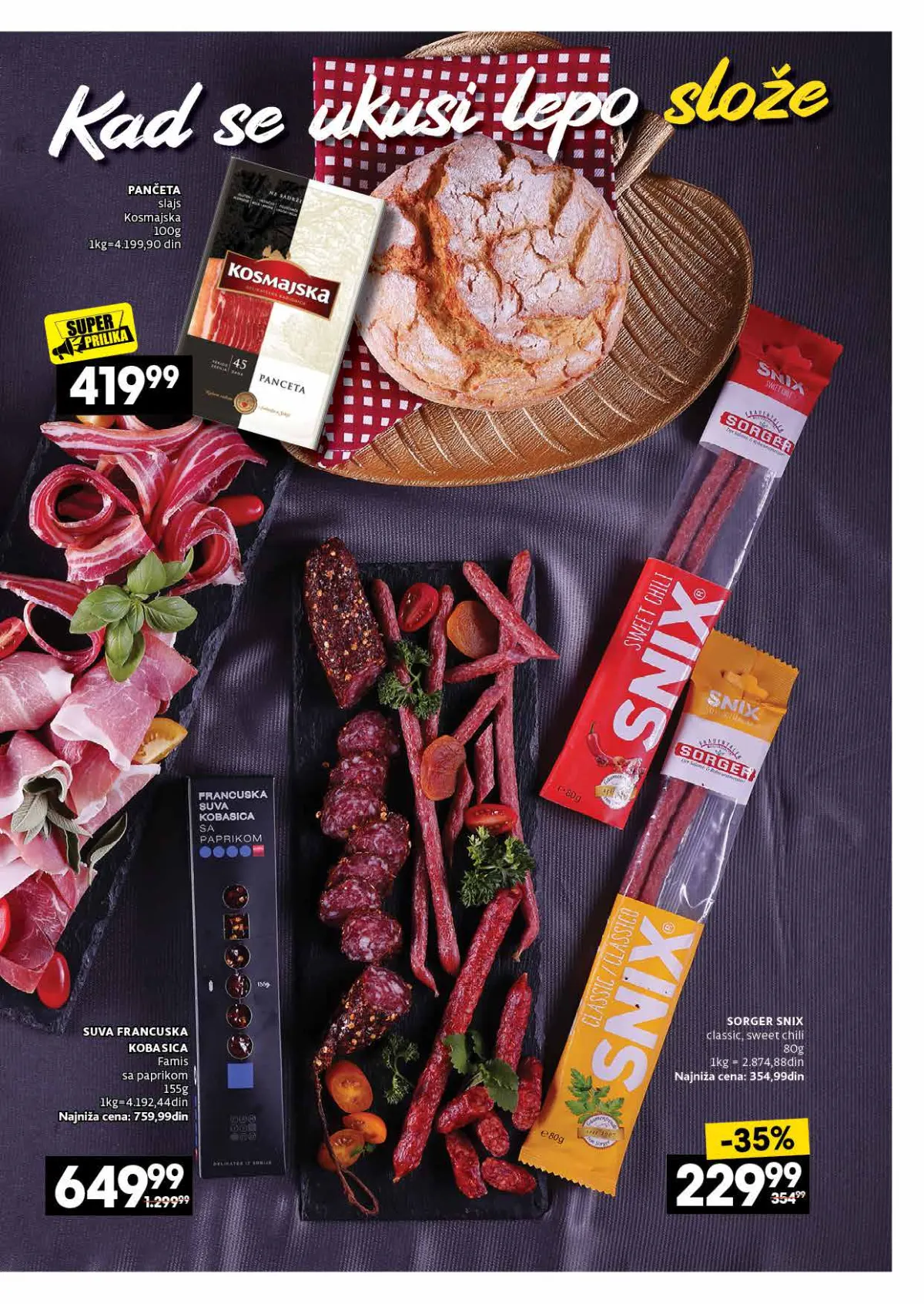 Mercator katalog akcija strana 15 – važi od 26.10. do 22.11.2026.