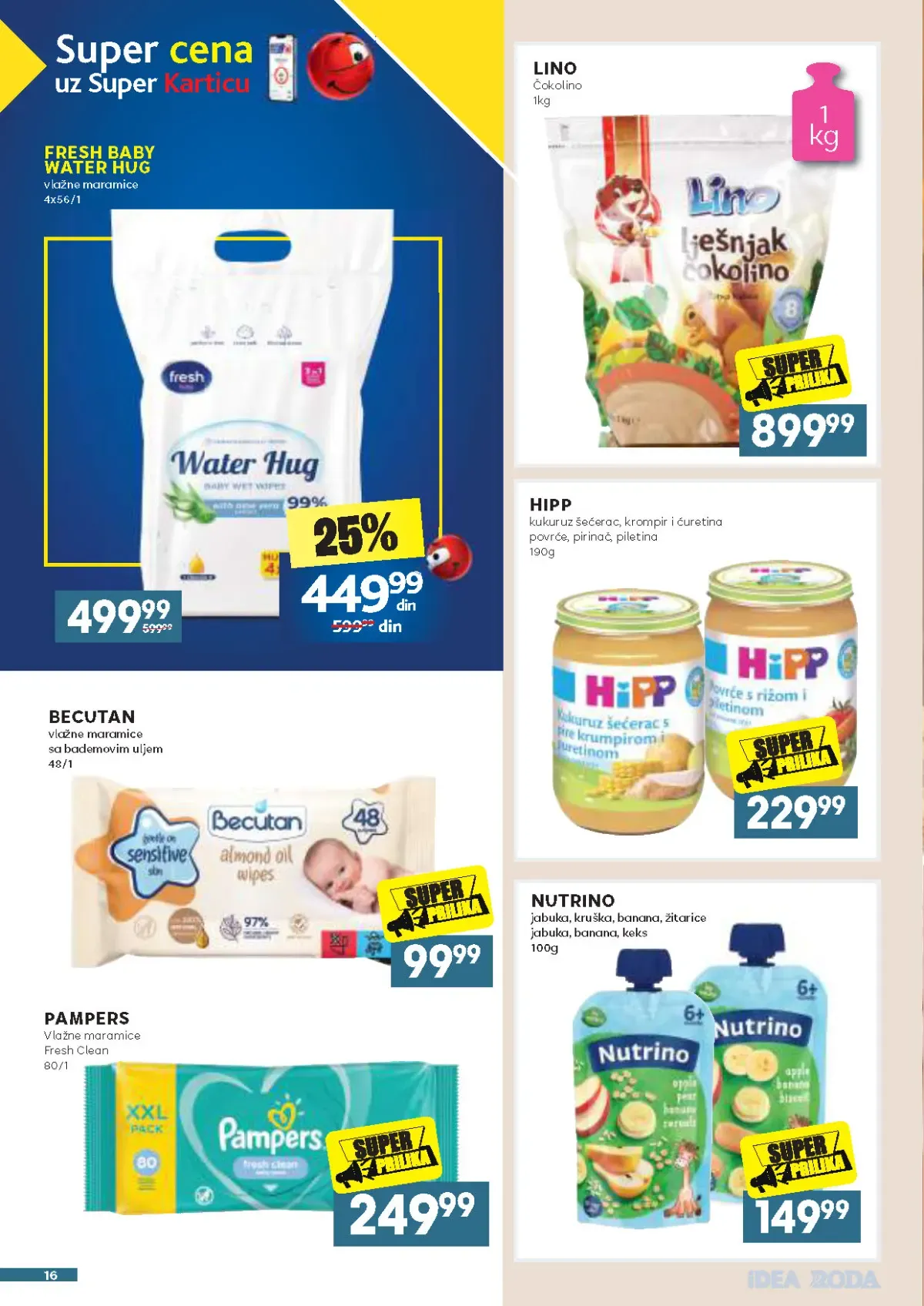 Mercator katalog akcija strana 16 – važi od 28.9. do 24.10.2026.