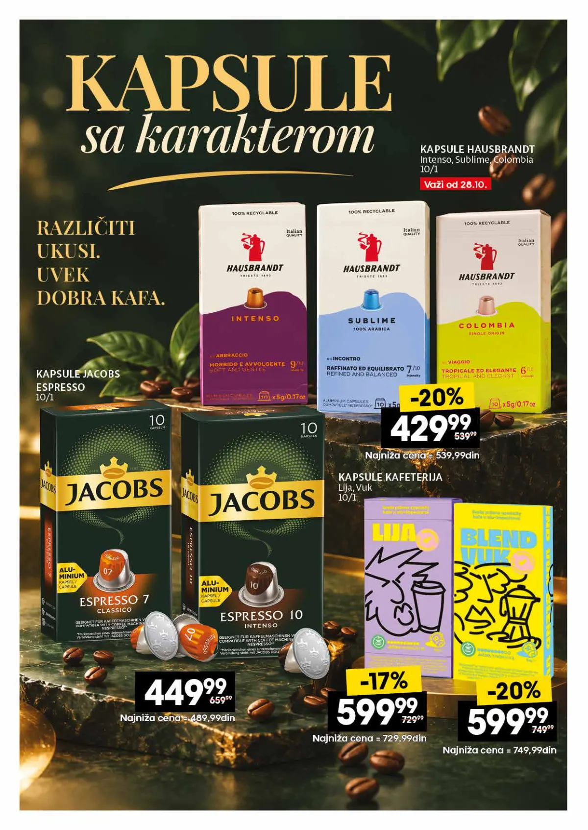 Mercator katalog akcija strana 18 – važi od 26.10. do 22.11.2026.