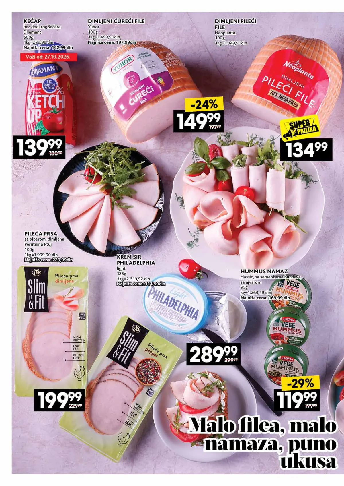 Mercator katalog akcija strana 18 – važi od 26.10. do 22.11.2026.