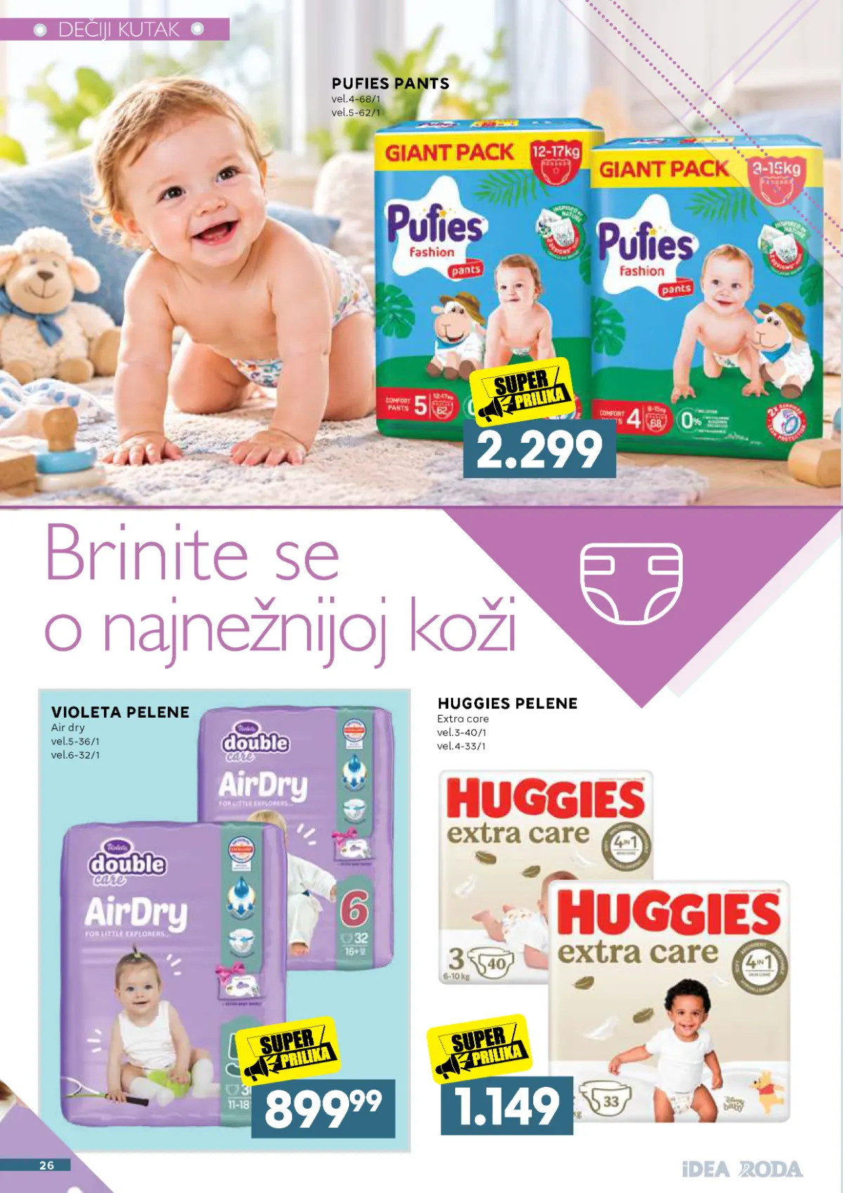 Mercator katalog akcija strana 26 – važi od 26.10. do 21.11.2026.