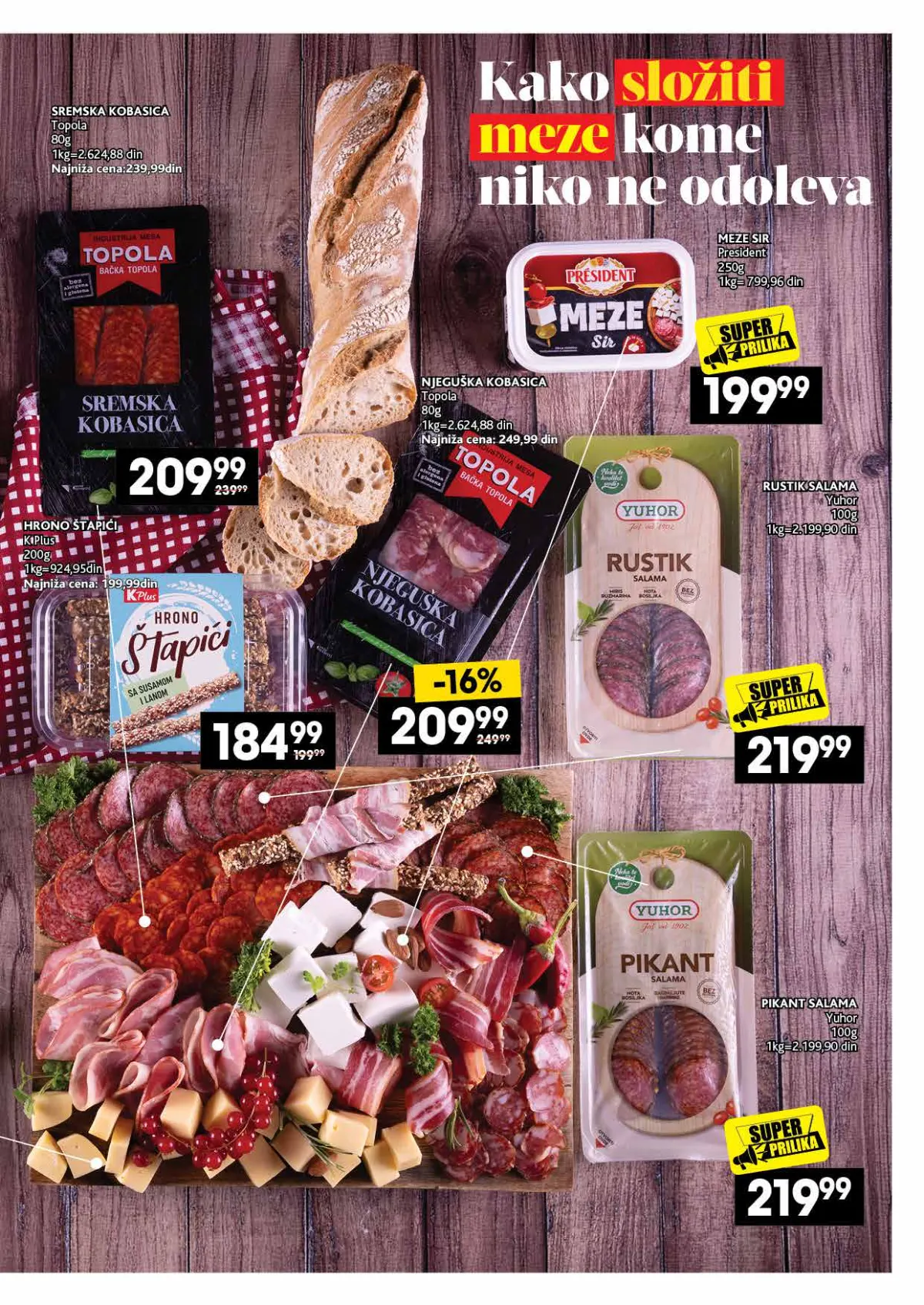 Mercator katalog akcija strana 3 – važi od 26.10. do 22.11.2026.