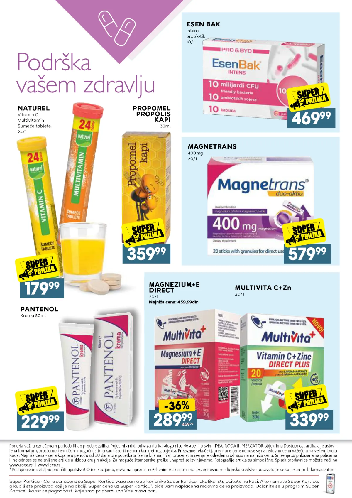 Mercator katalog akcija strana 33 – važi od 26.10. do 21.11.2026.