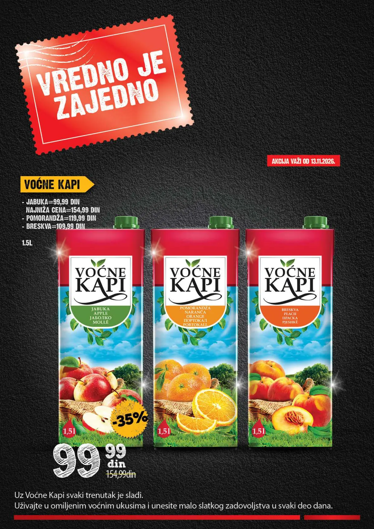 Mercator katalog akcija strana 34 – važi od 26.10. do 22.11.2026.