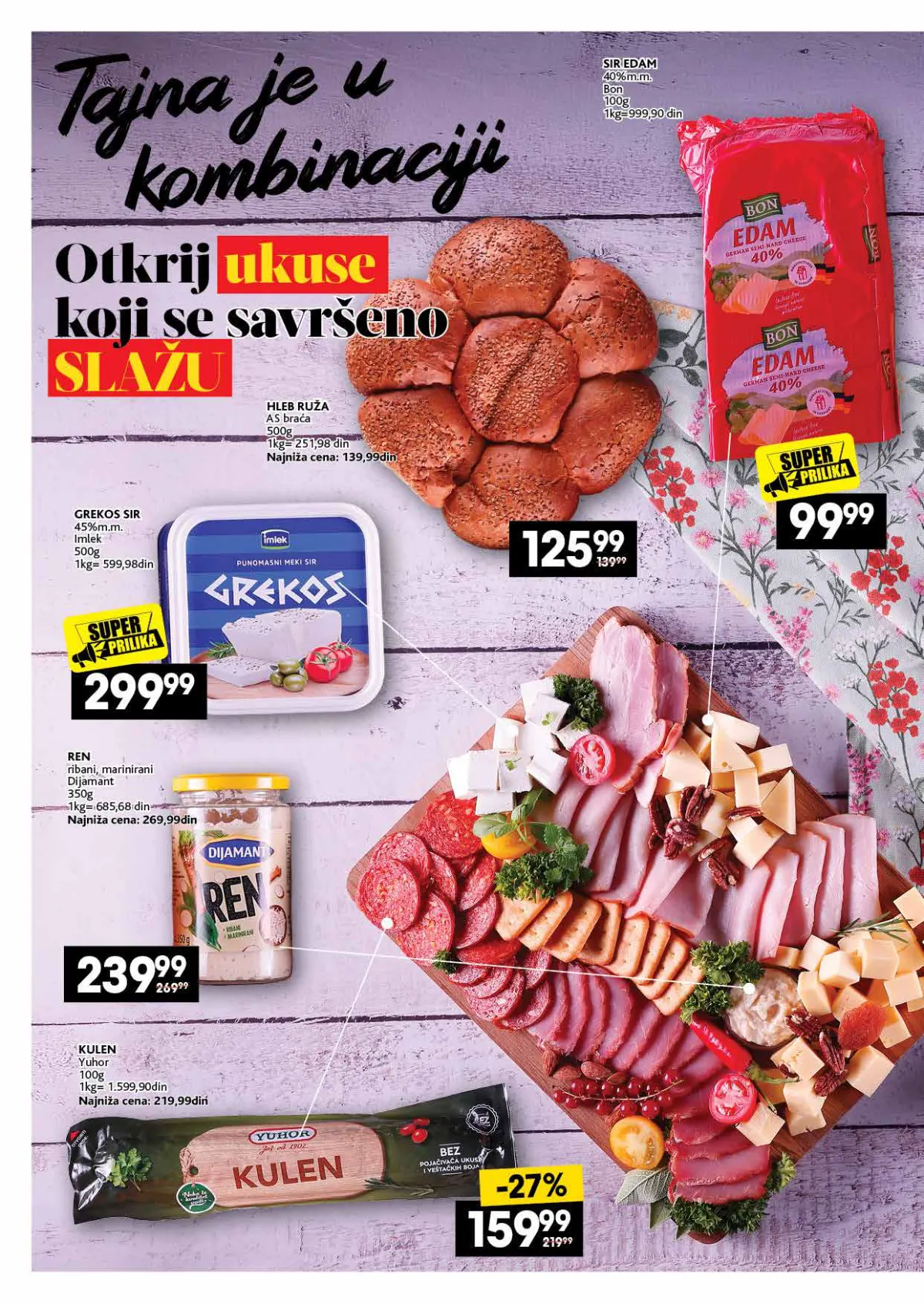 Mercator katalog akcija strana 4 – važi od 26.10. do 22.11.2026.