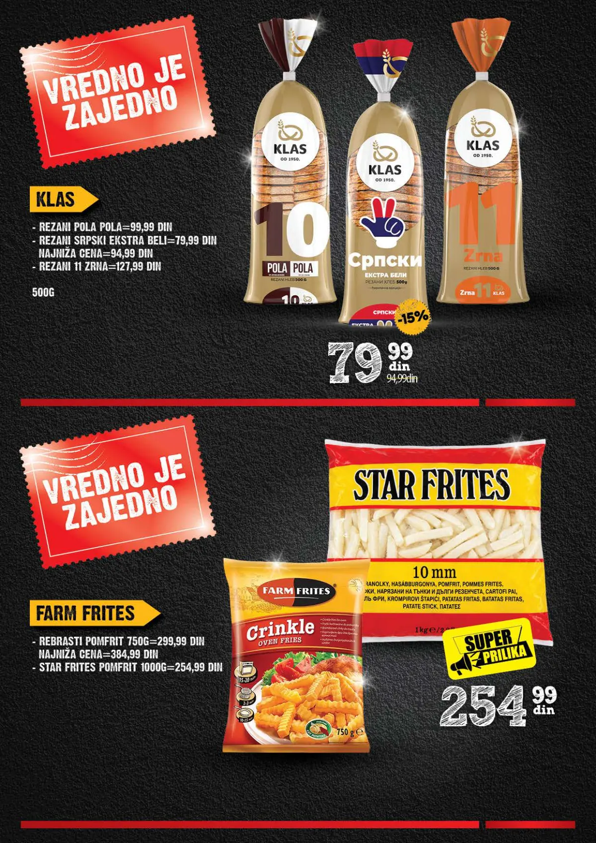 Mercator katalog akcija strana 7 – važi od 26.10. do 22.11.2026.