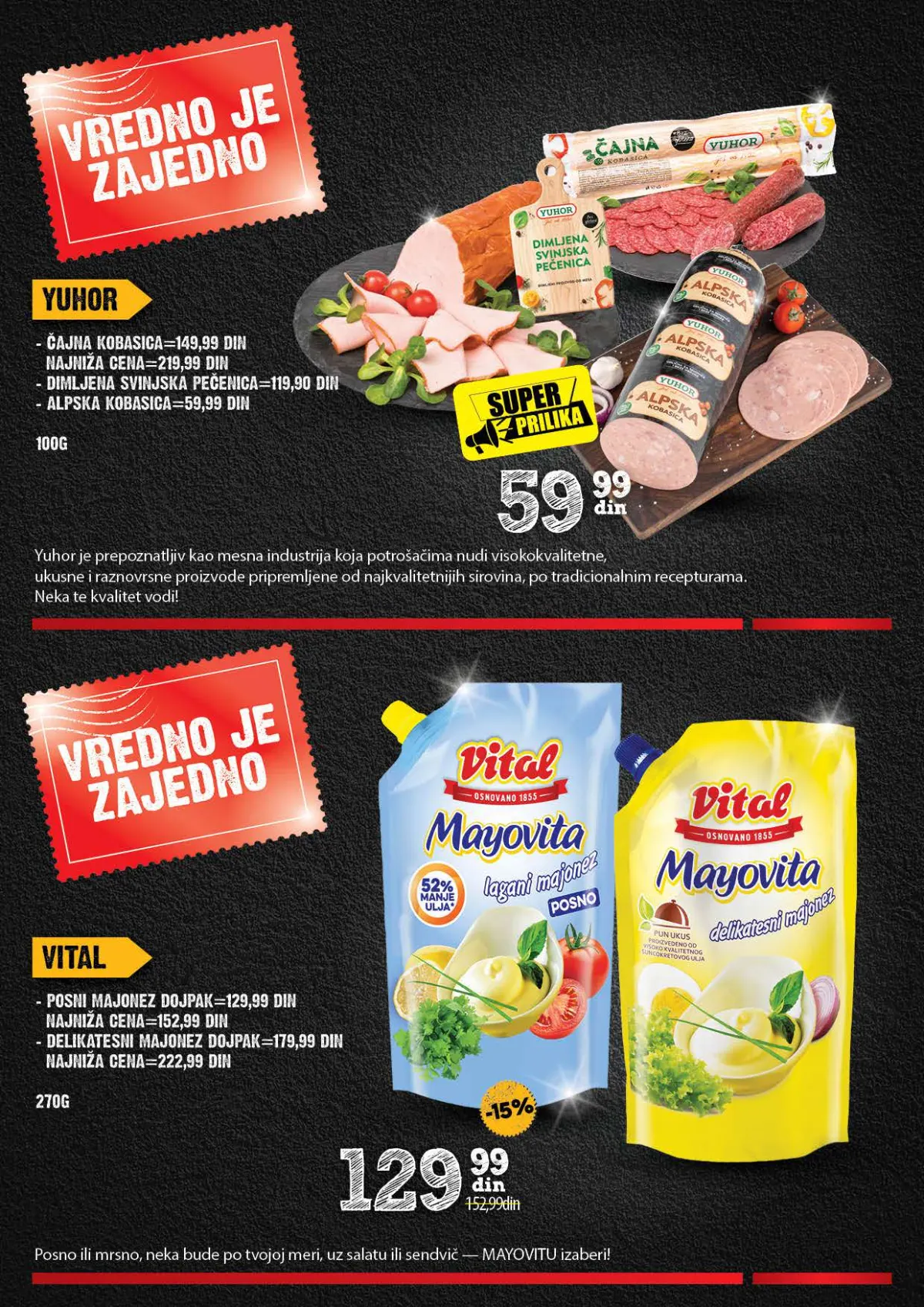 Mercator katalog akcija strana 8 – važi od 26.10. do 22.11.2026.