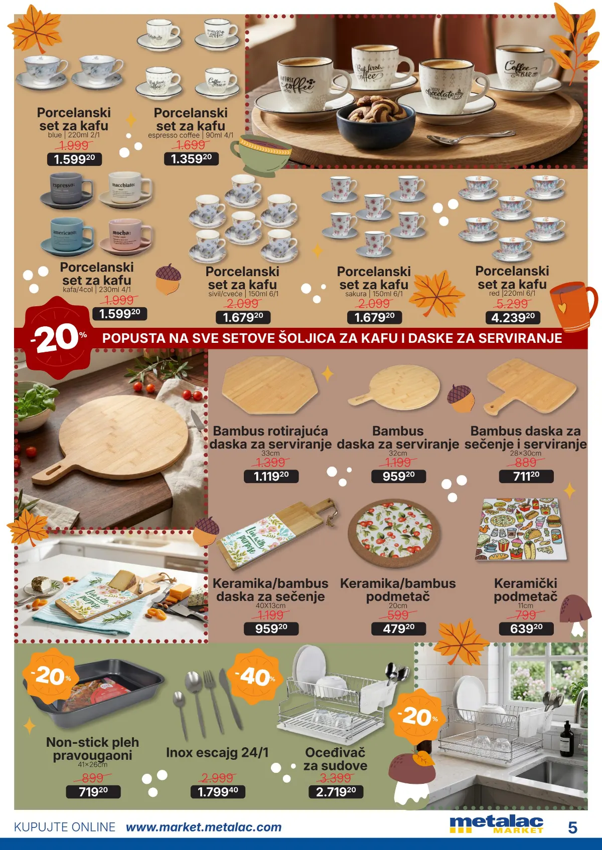 Metalac katalog akcija strana 5 – važi od 24.9. do 14.10.2026.