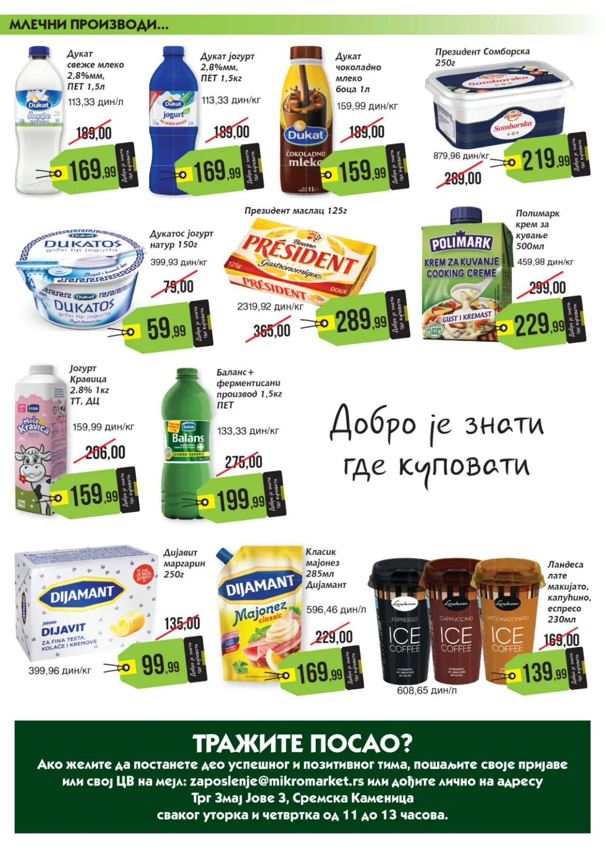 Mikromarket katalog akcija strana 2 – važi od 16.10. do 31.10.2026.