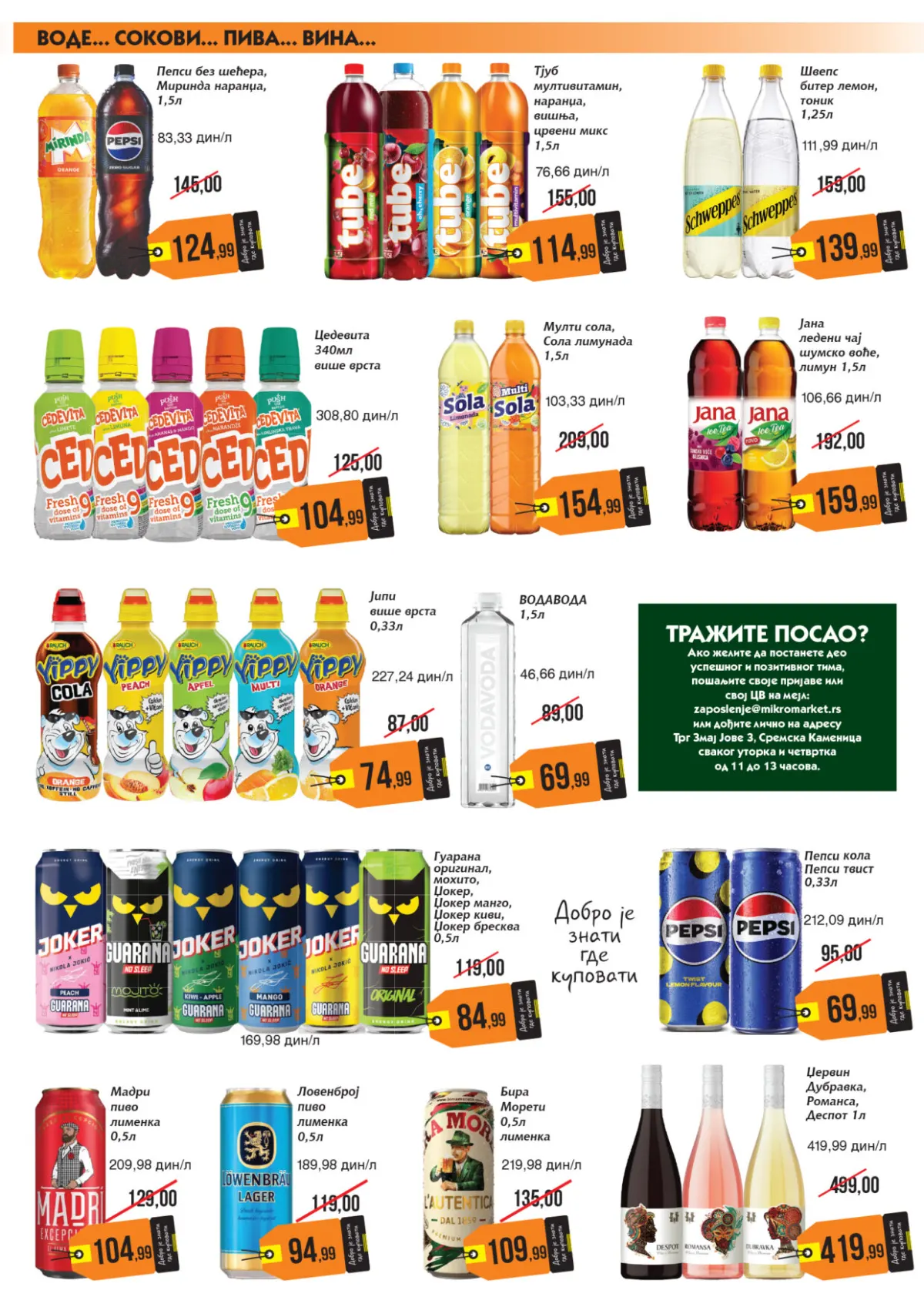 Mikromarket katalog akcija strana 3 – važi od 24.9. do 14.10.2026.