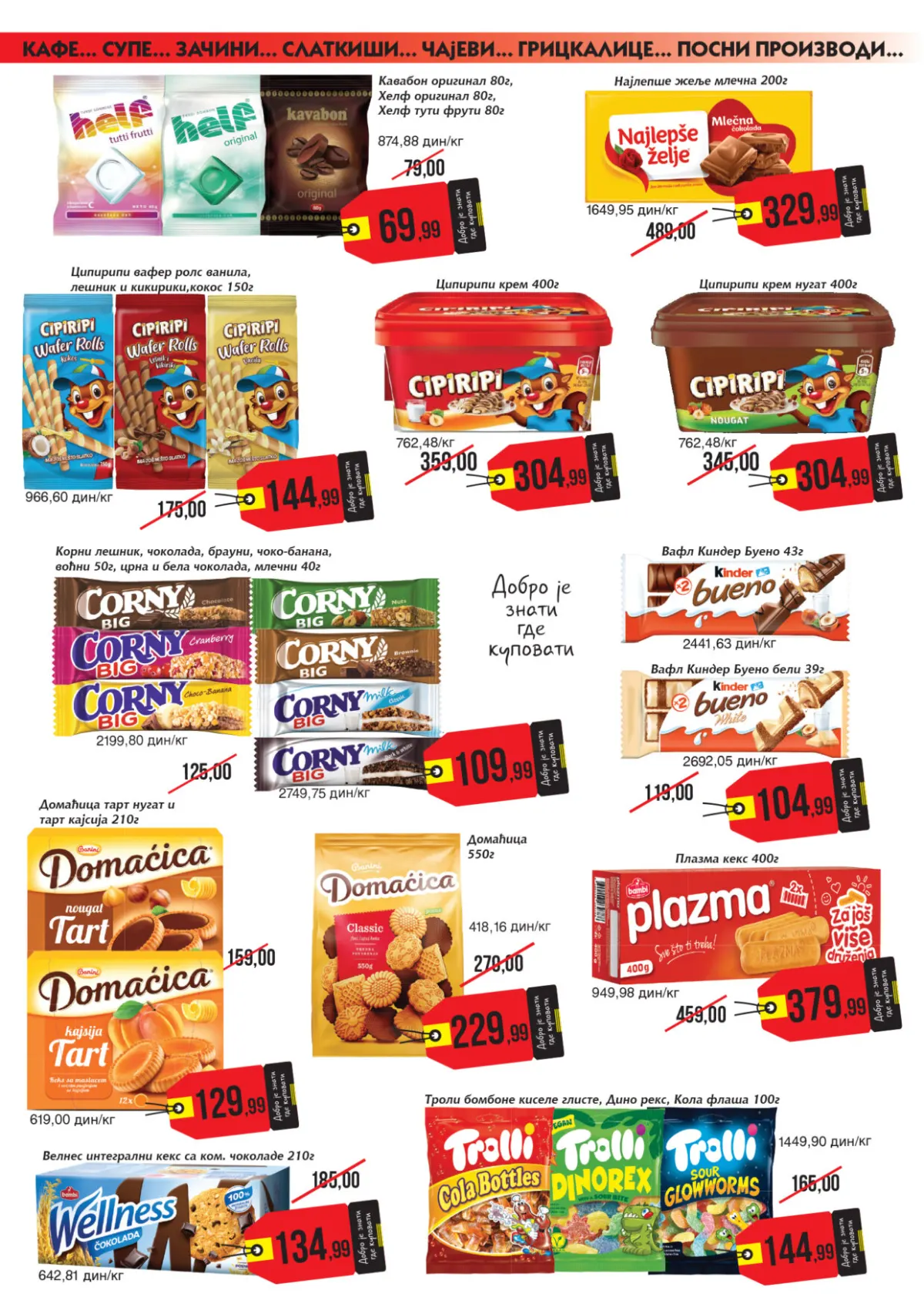 Mikromarket katalog akcija strana 4 – važi od 24.9. do 14.10.2026.
