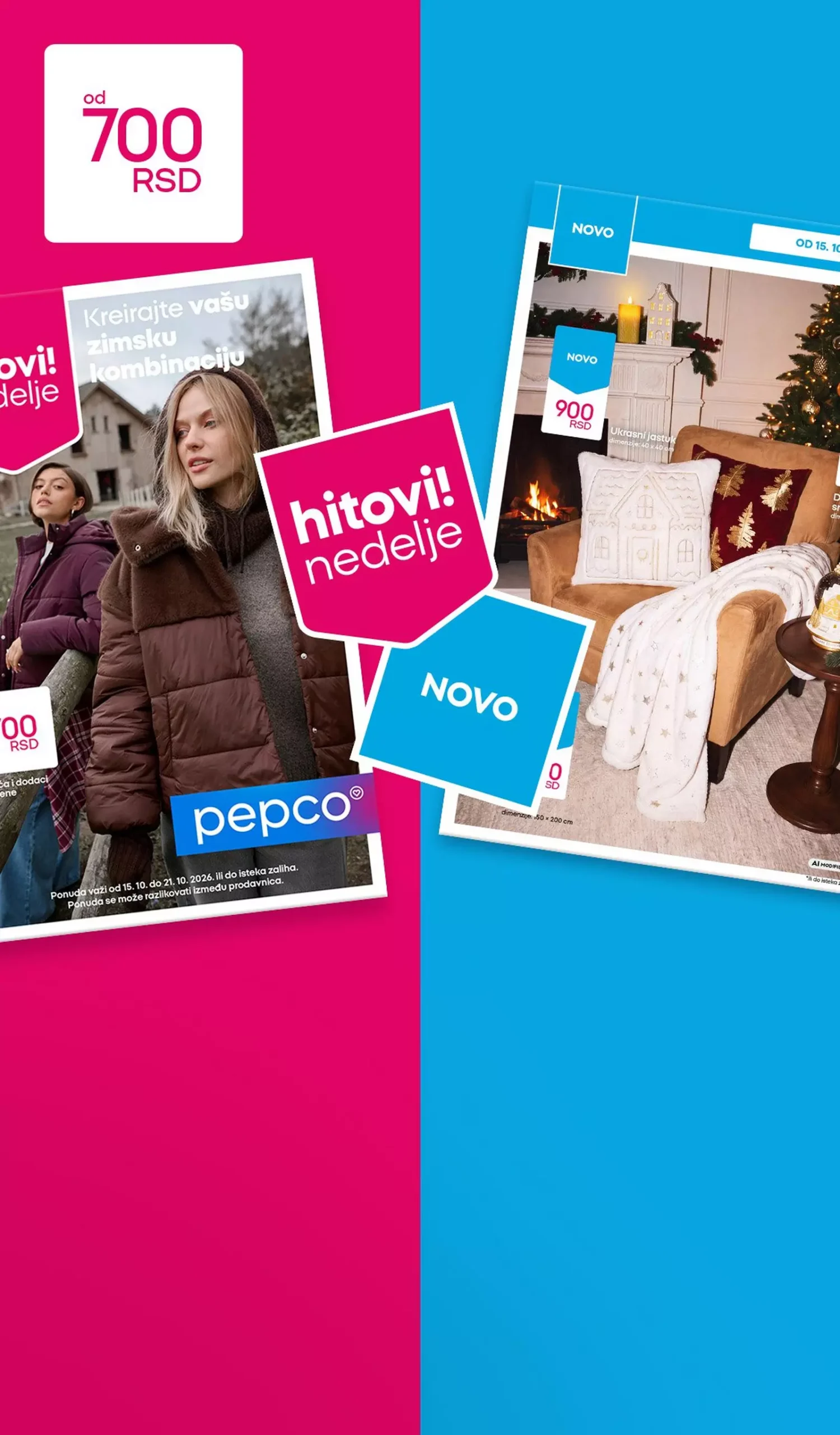 Pepco katalog akcija strana 2 – važi od 15.10. do 21.10.2026.