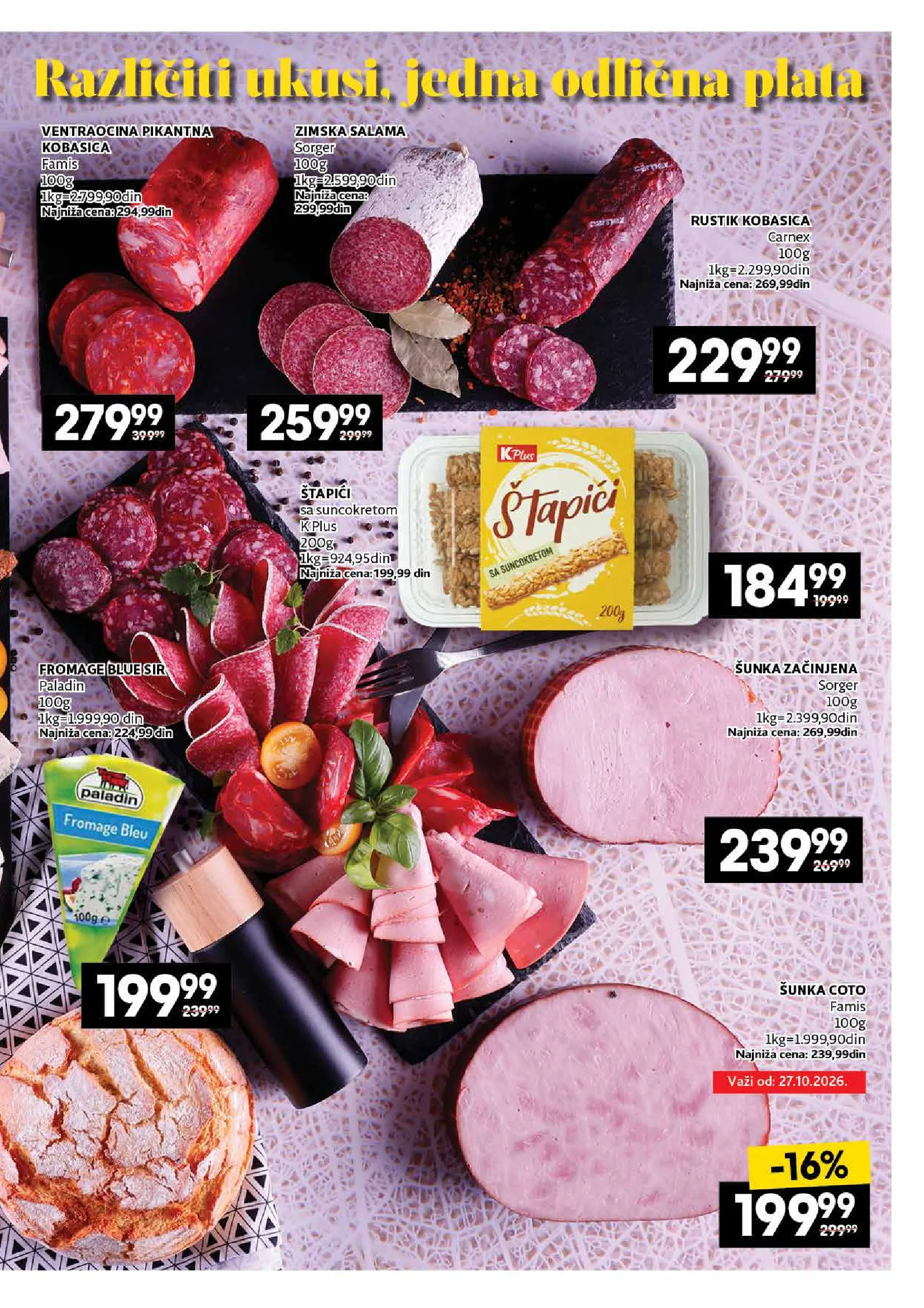 Roda katalog akcija strana 13 – važi od 26.10. do 21.11.2026.