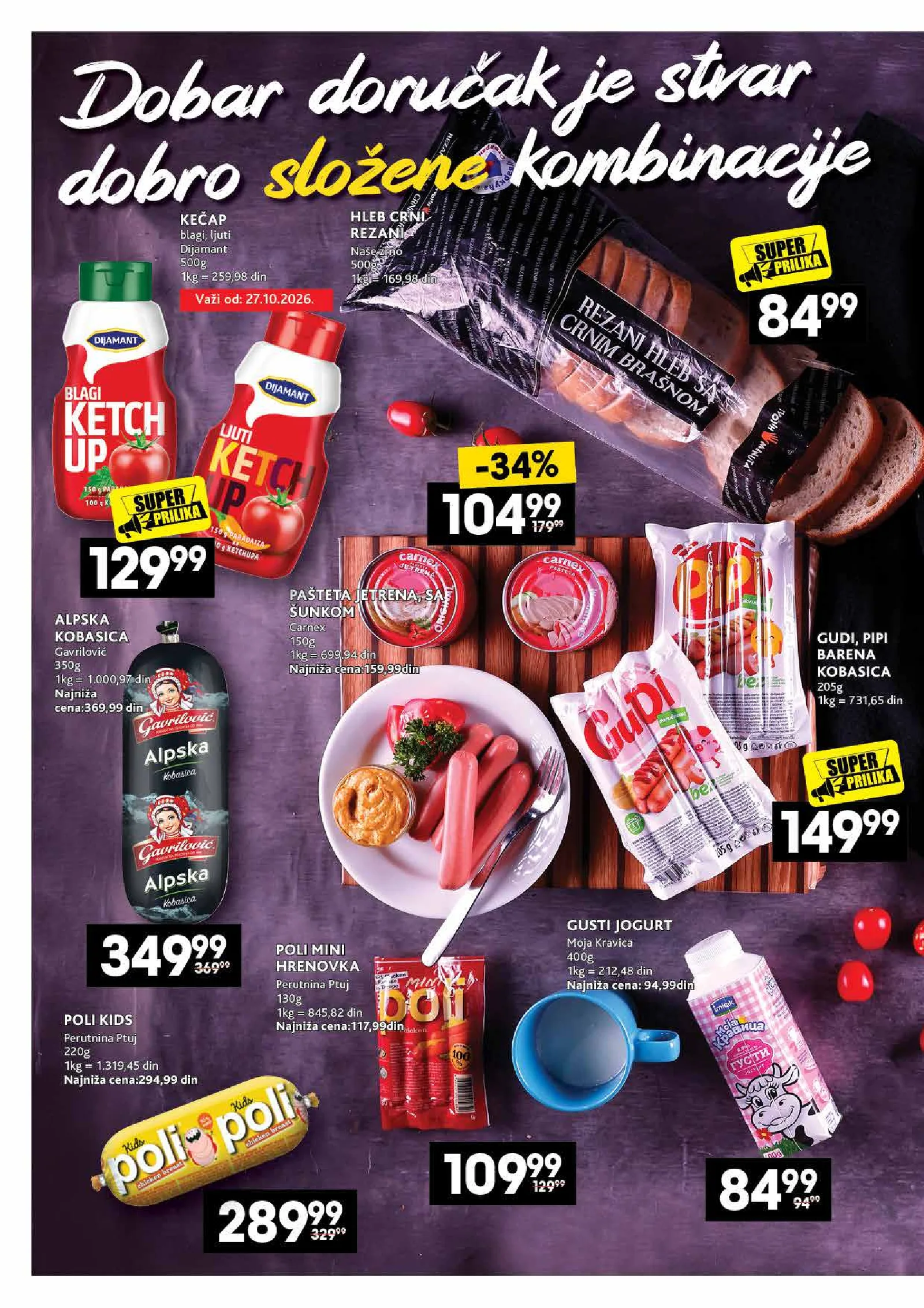 Roda katalog akcija strana 22 – važi od 26.10. do 21.11.2026.
