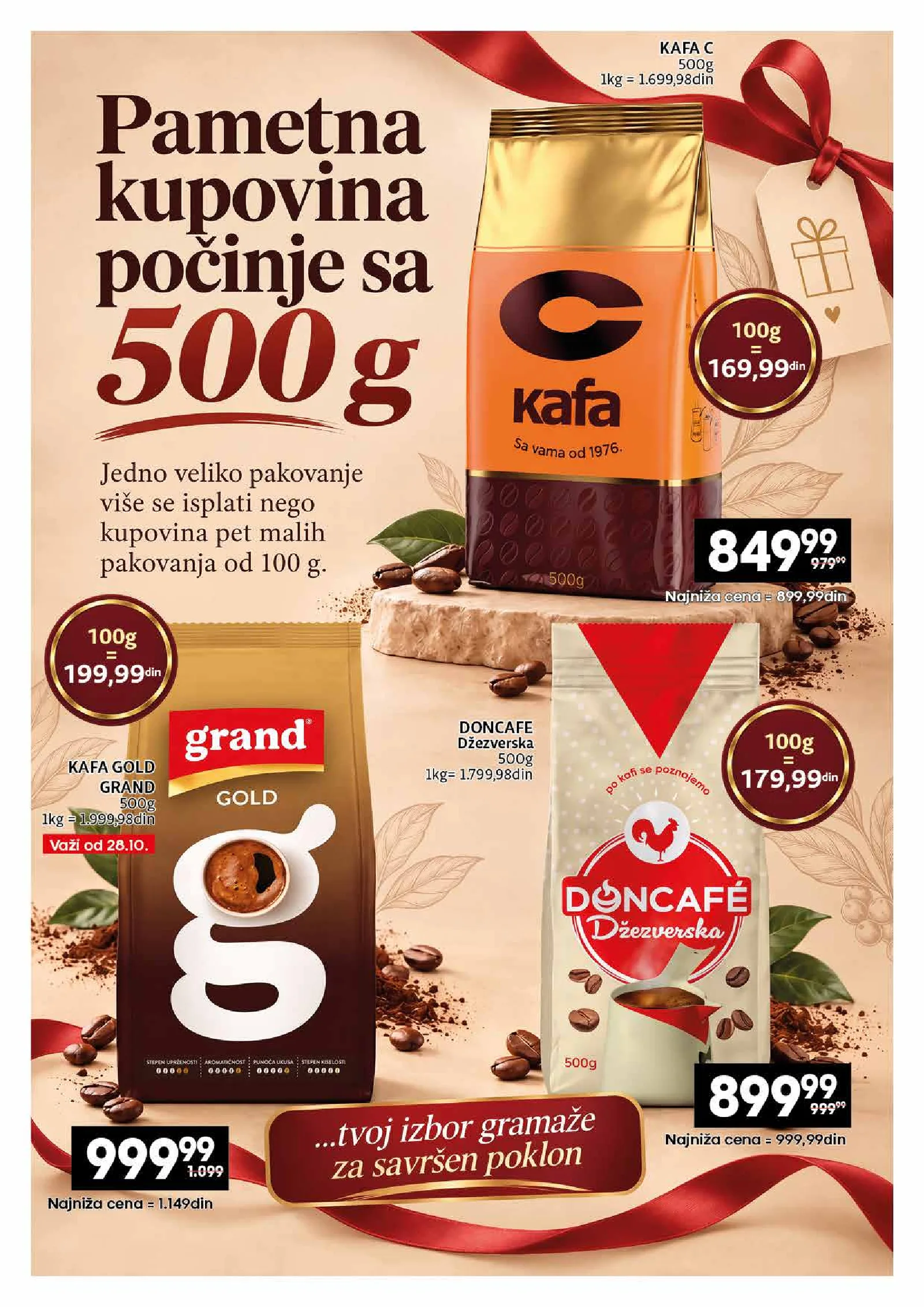 Roda katalog akcija strana 4 – važi od 26.10. do 22.11.2026.