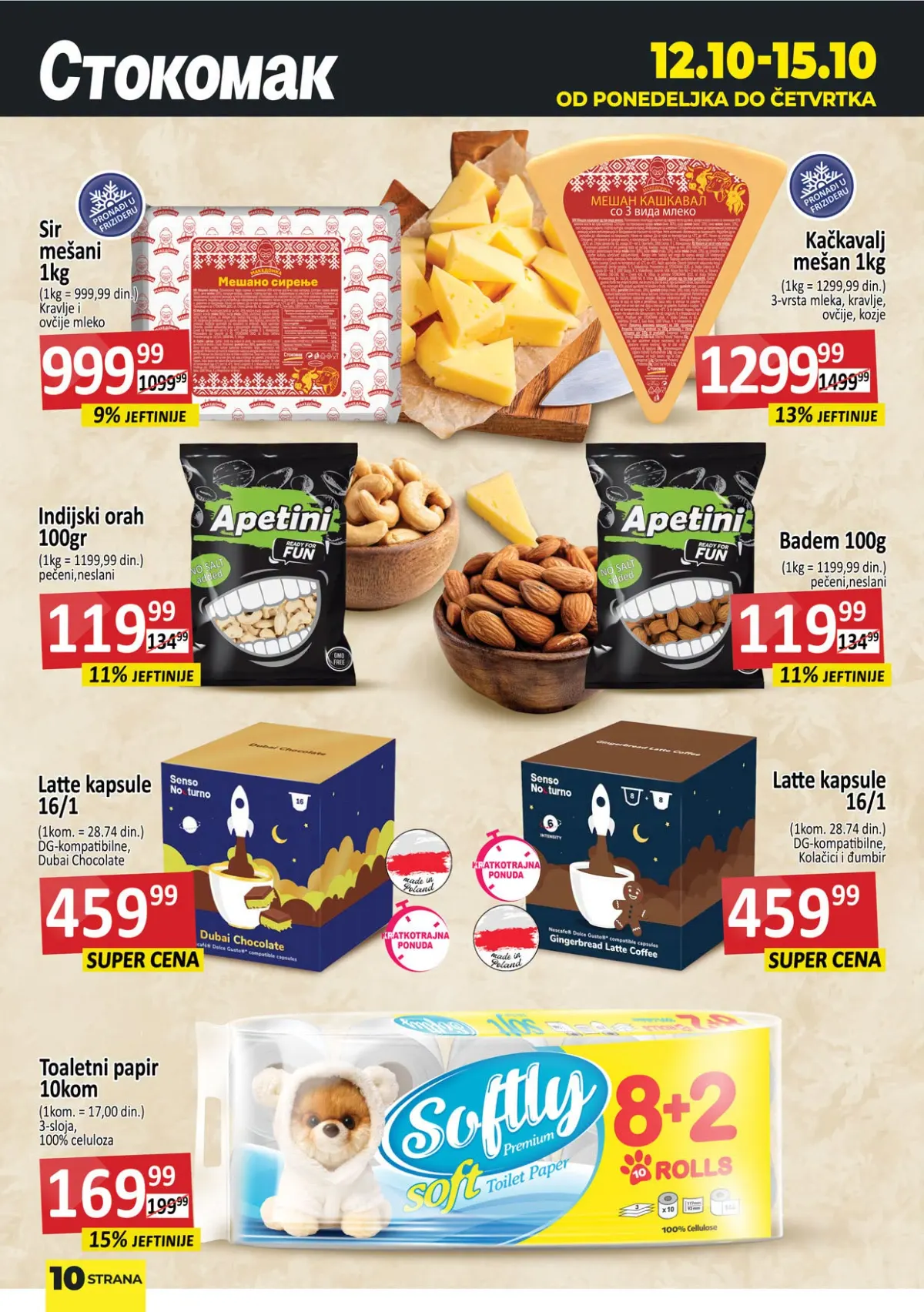 Stokomak katalog akcija strana 11 – važi od 9.10. do 15.10.2026.