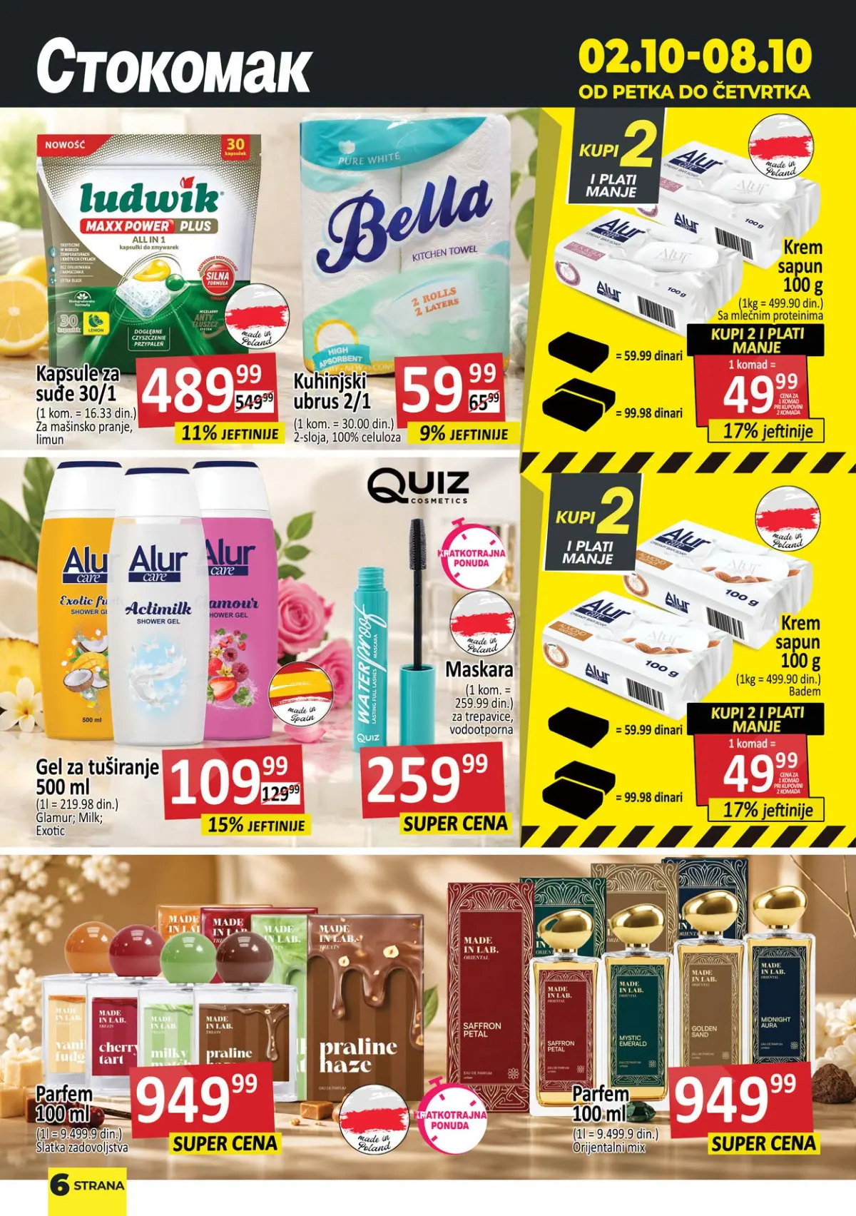 Stokomak katalog akcija strana 7 – važi od 24.9. do 14.10.2026.