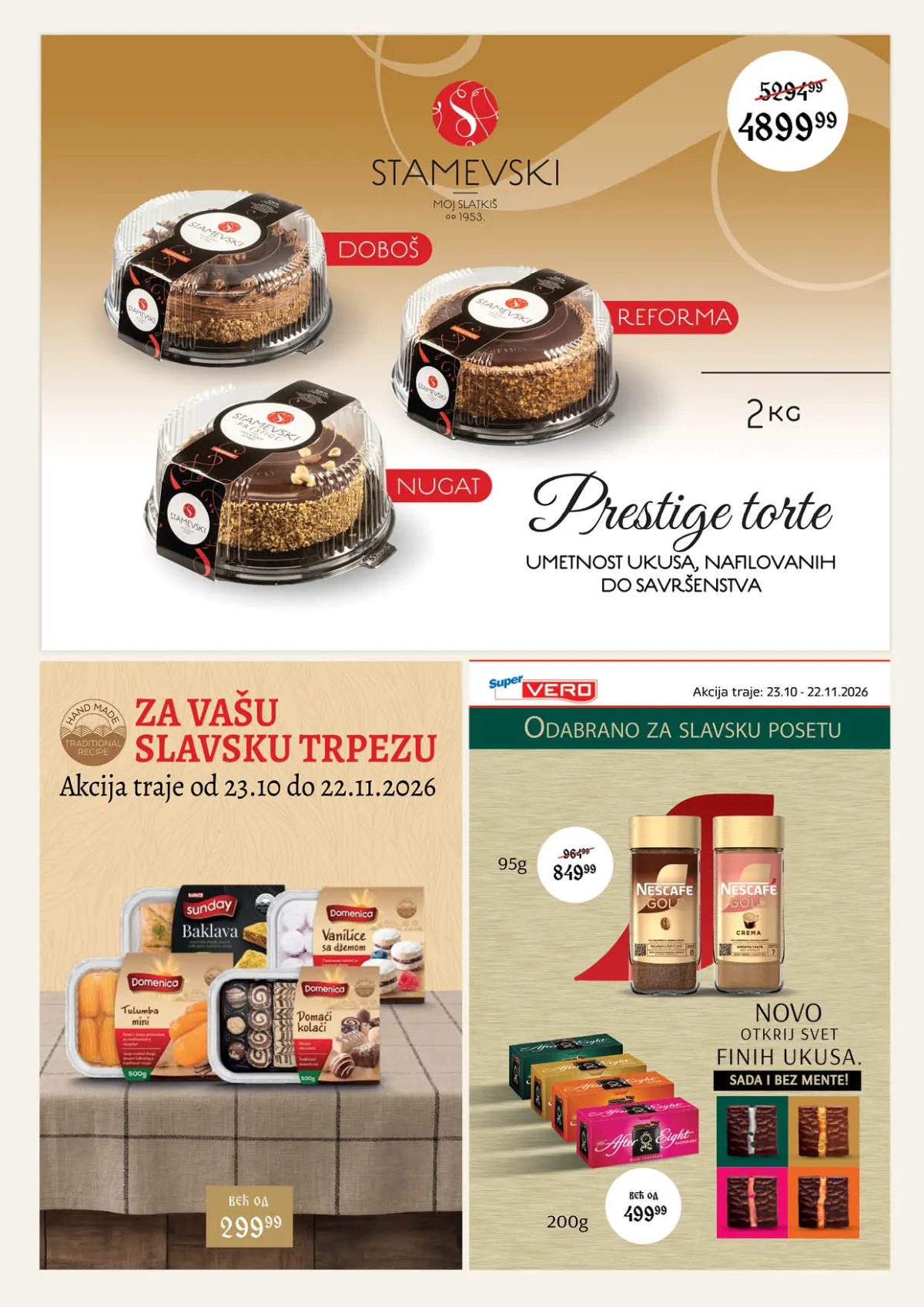 Super Vero katalog akcija strana 18 – važi od 23.10. do 22.11.2026.