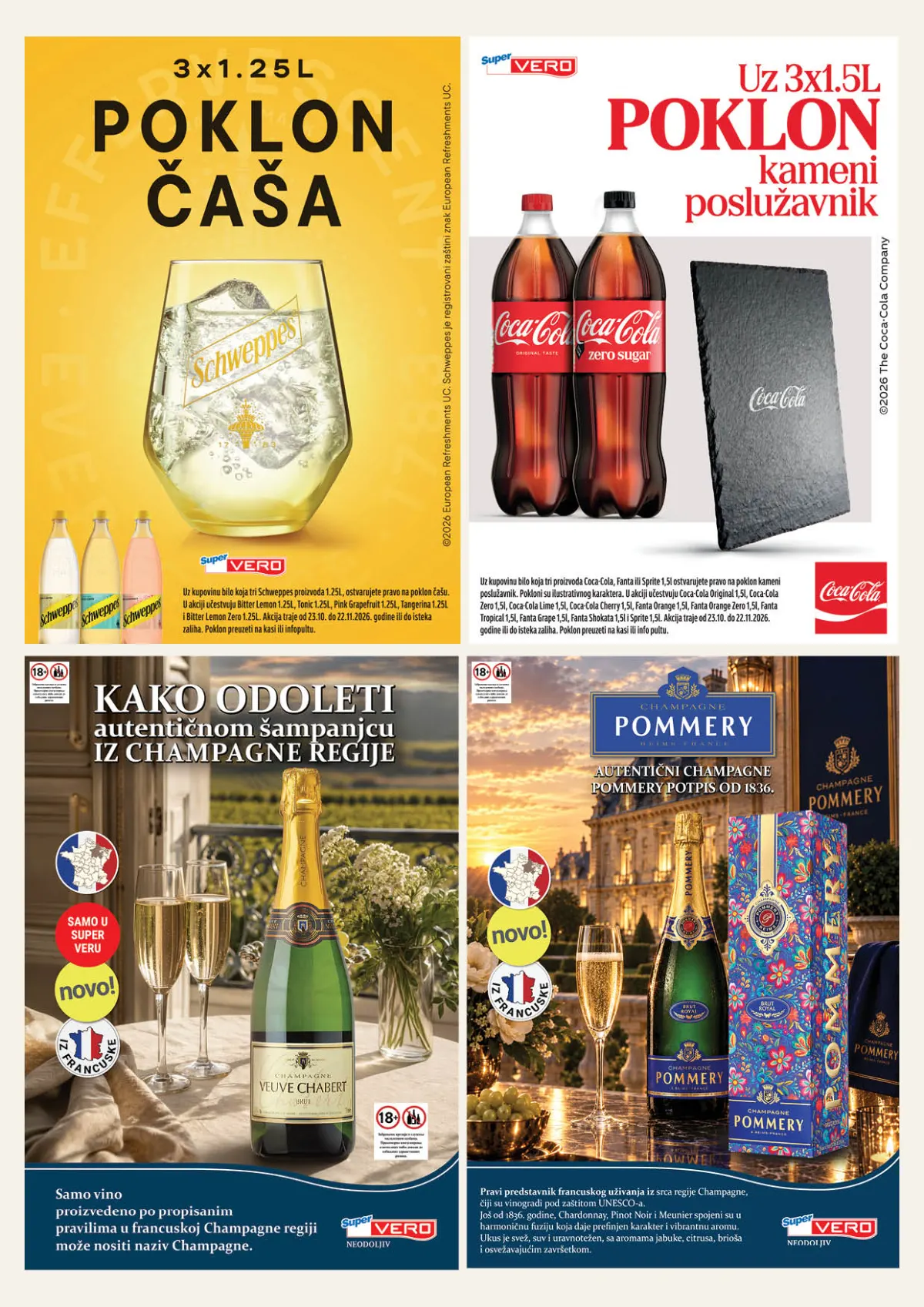 Super Vero katalog akcija strana 19 – važi od 23.10. do 22.11.2026.