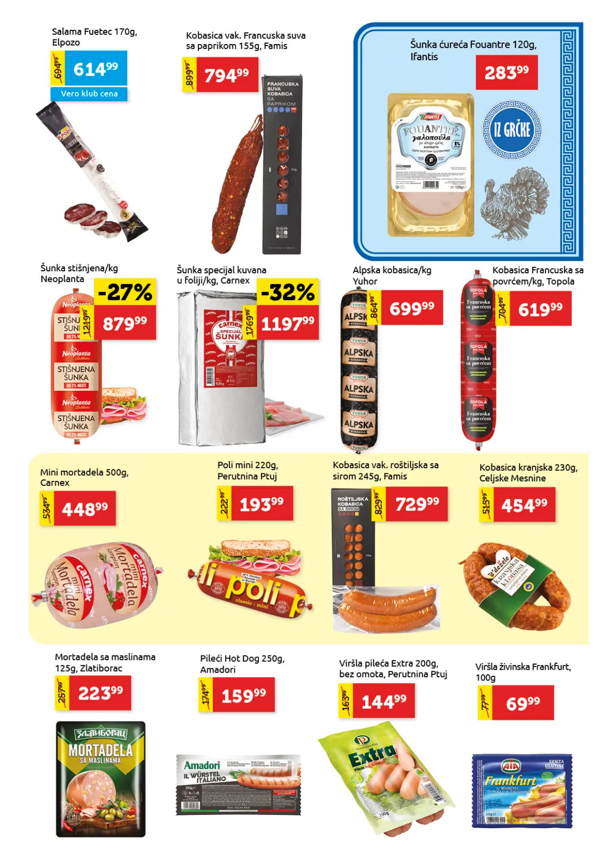 Super Vero katalog akcija strana 5 – važi od 15.10. do 28.10.2026.