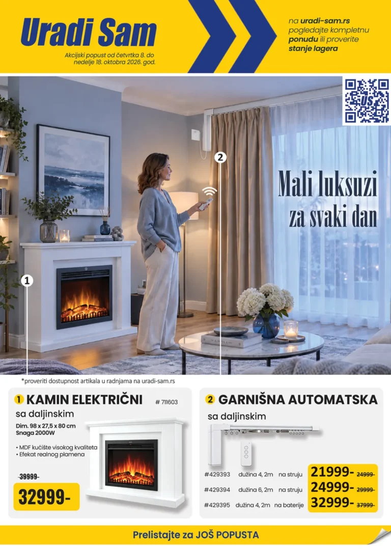 Uradi Sam katalog akcija strana 1 – važi od 24.9. do 14.10.2026.